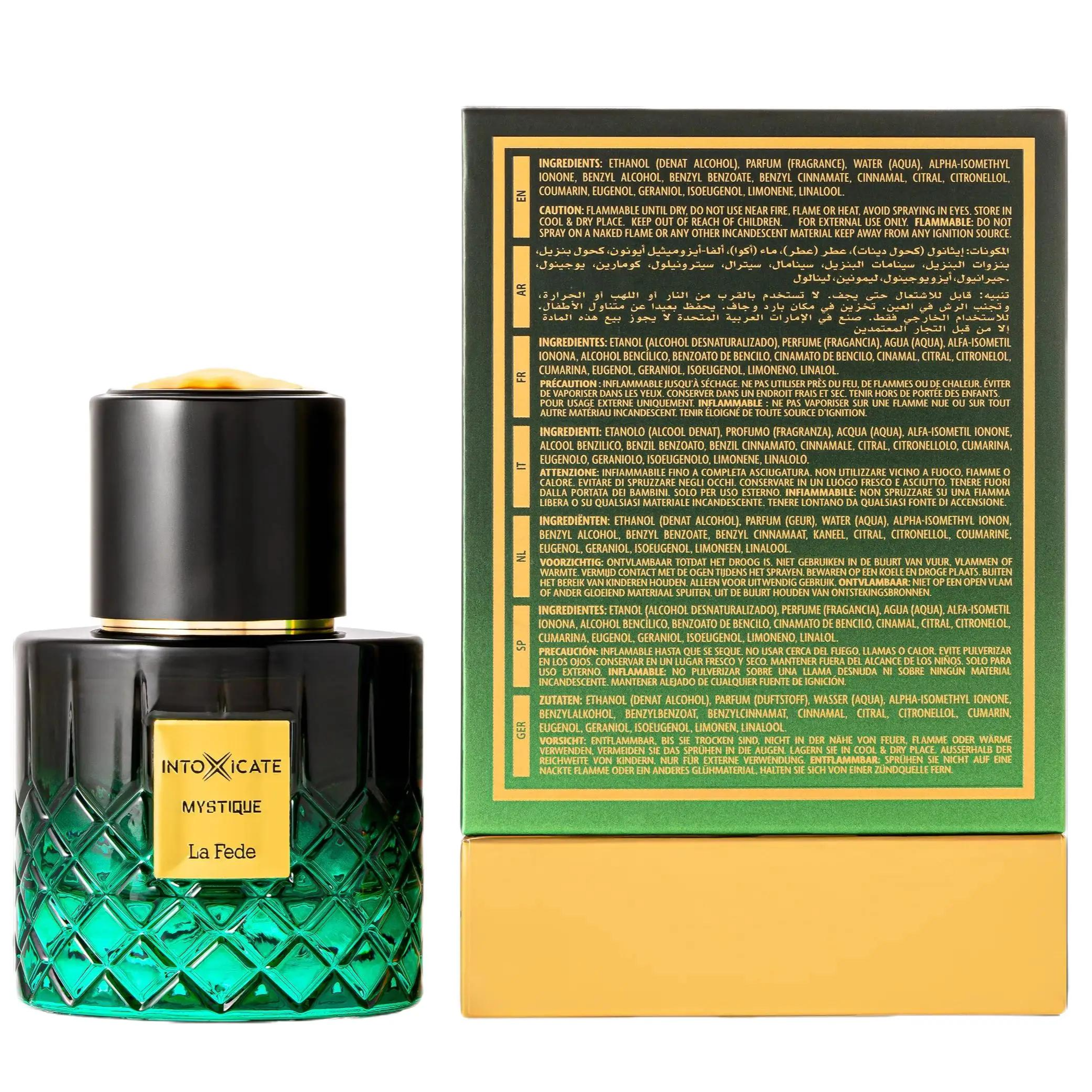 Khadlaj La Fede Intoxicate Mystique Extrait de Parfum for Men