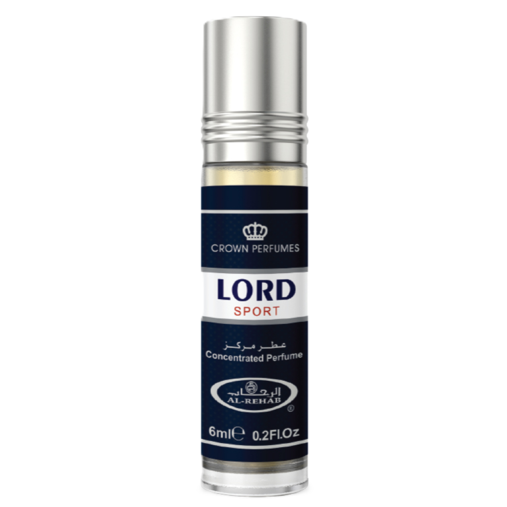 Al-Rehab Lord Sport Concentrated Perfume Roller Ball for Men