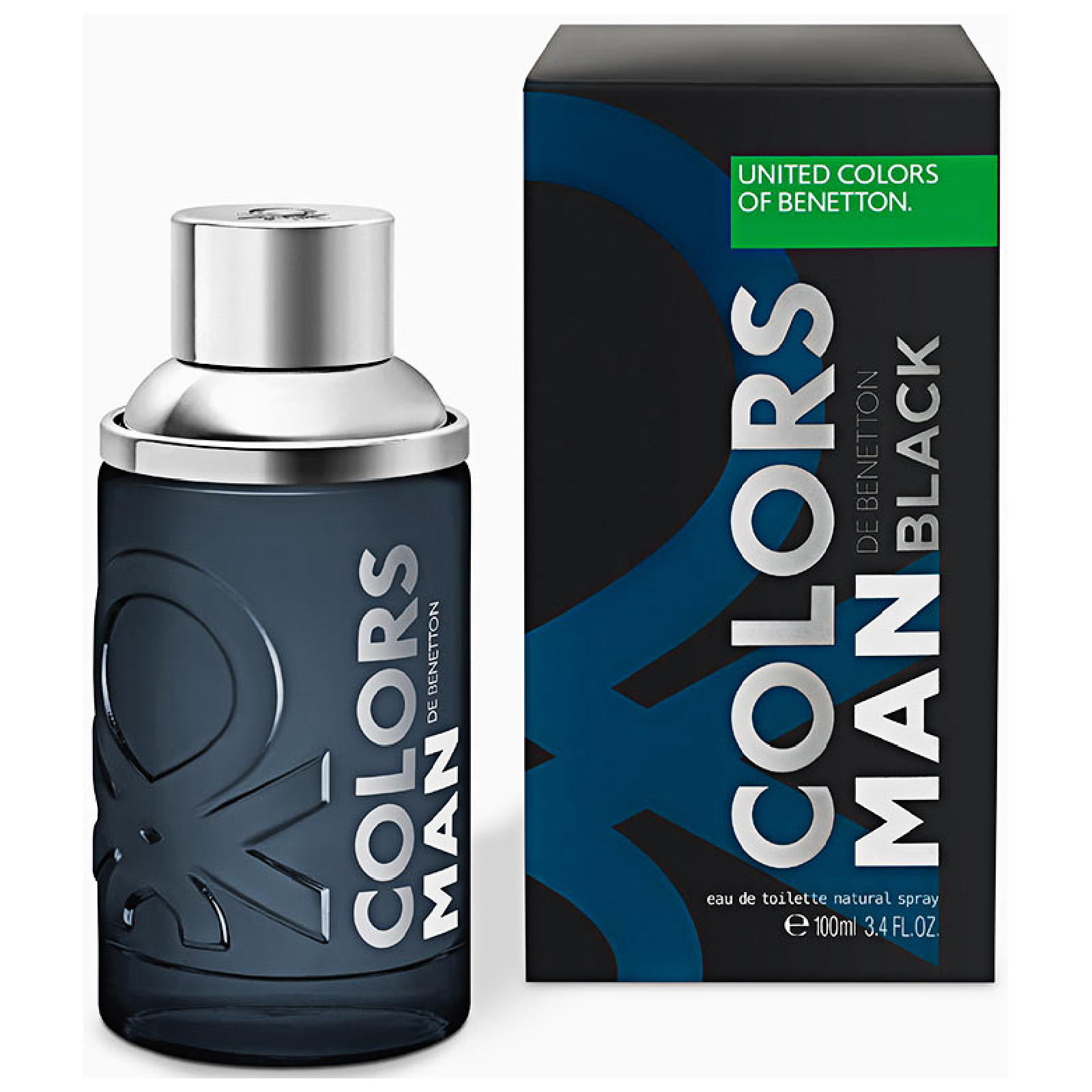 Benetton Colors De Benetton Black Eau de Toilette for Men