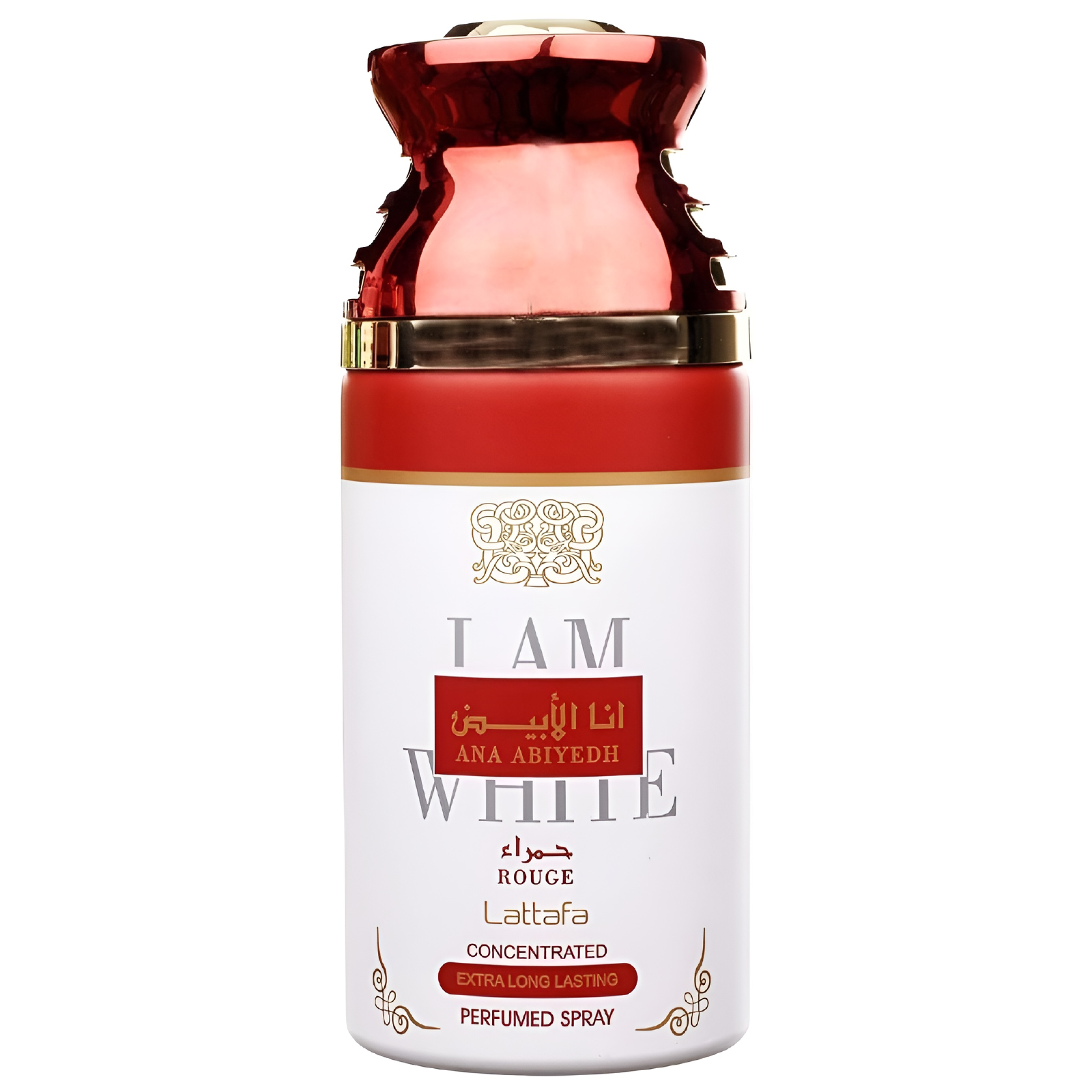 Lattafa I Am White Rouge Deodorant Spray for Women