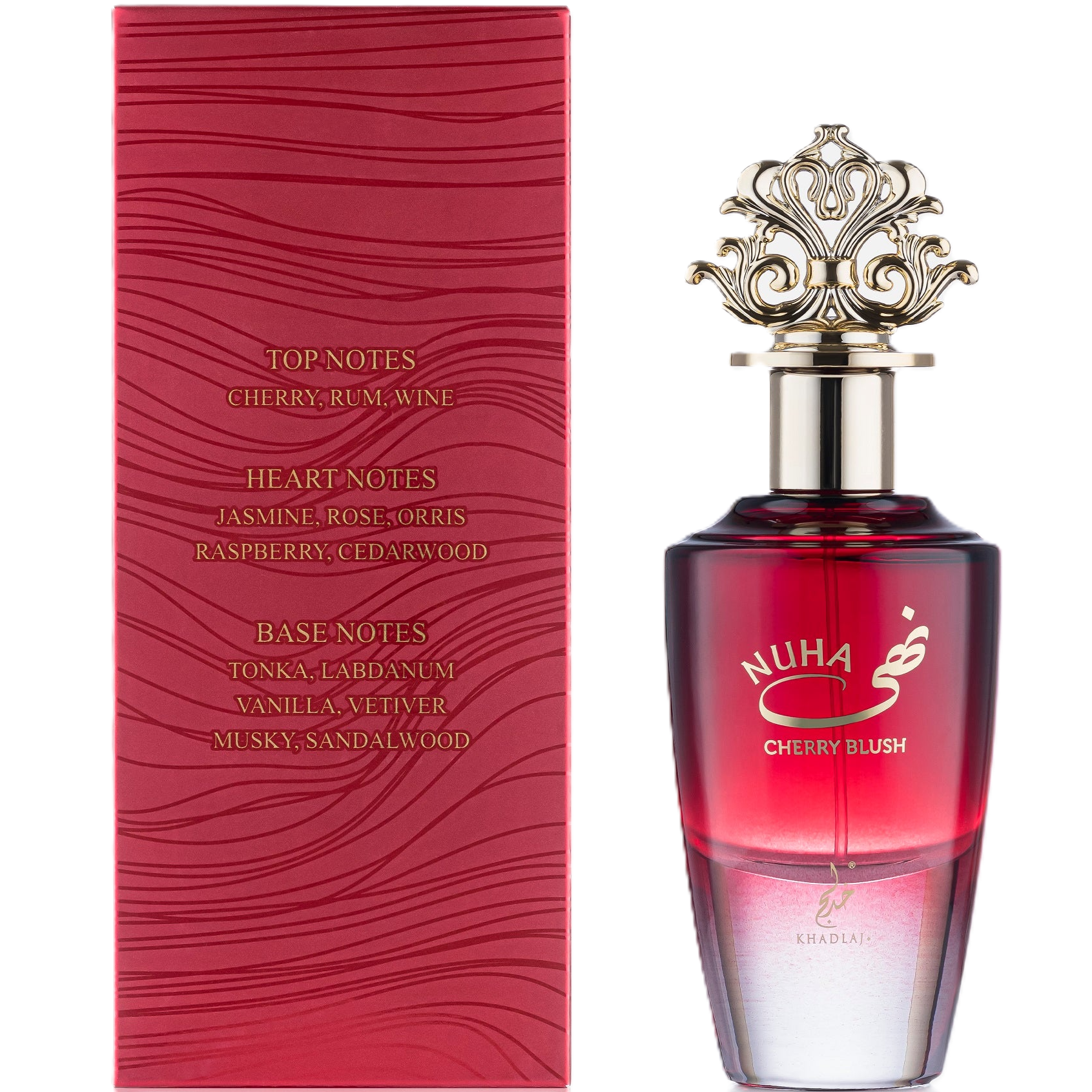 Khadlaj Nuha Cherry Blush Eau de Parfum for Women