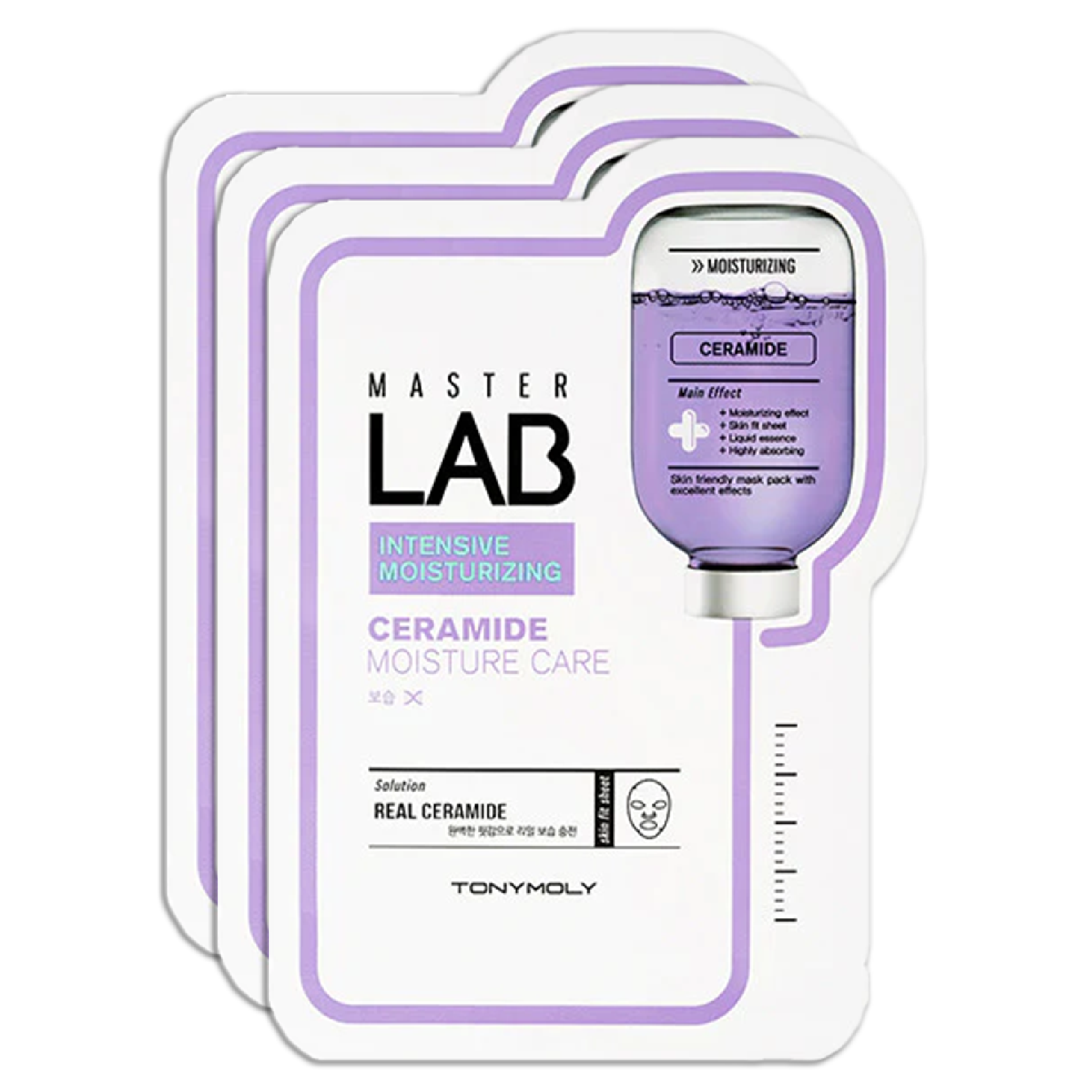 Tonymoly Master Lab Intensive Moisturizing Real Ceramide Mask Sheet for Women