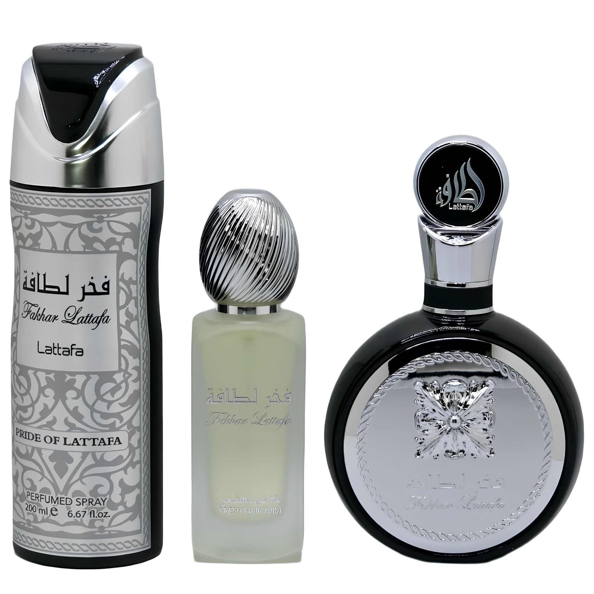 Lattafa Fakhar 3-Piece Gift Set - Unisex Elegance
