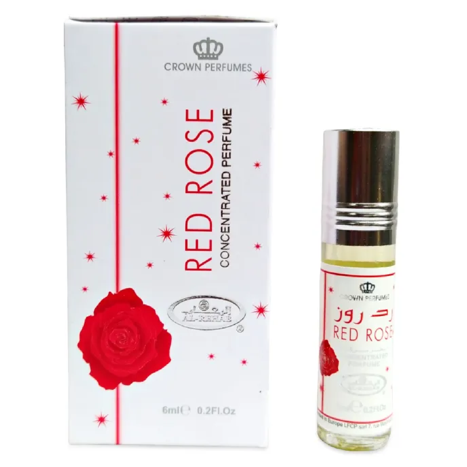 Al-Rehab Red Rose Concentrated Perfume Oil for Women