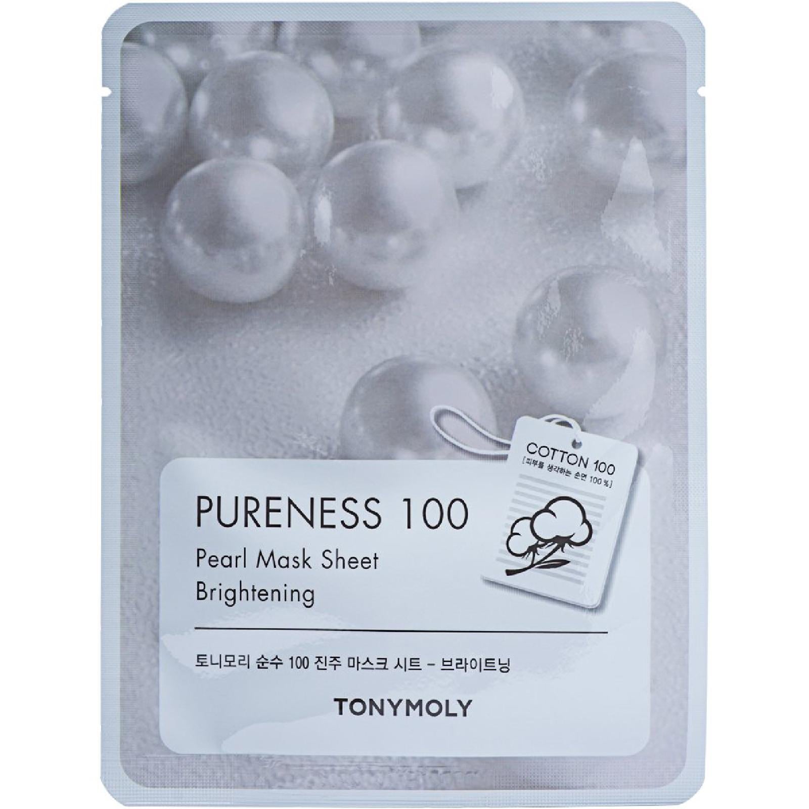 Tonymoly Pureness 100 Brightening Pearl Mask Sheet