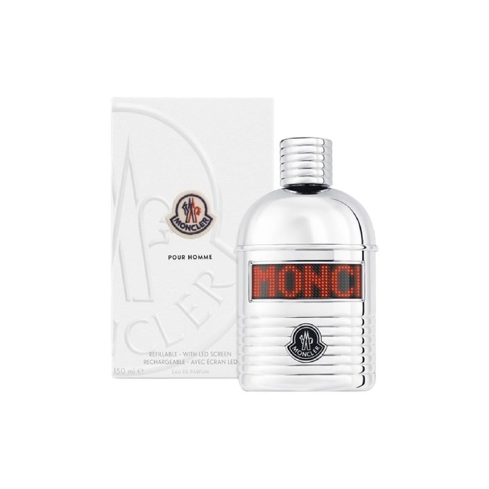 Moncler Pour Homme Refillable With Led Screen Eau de Parfum for Men