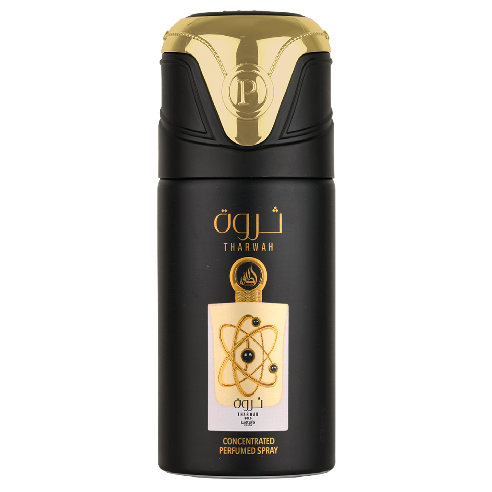 Lattafa Tharwah Gold Deodorant Spray for Everyone