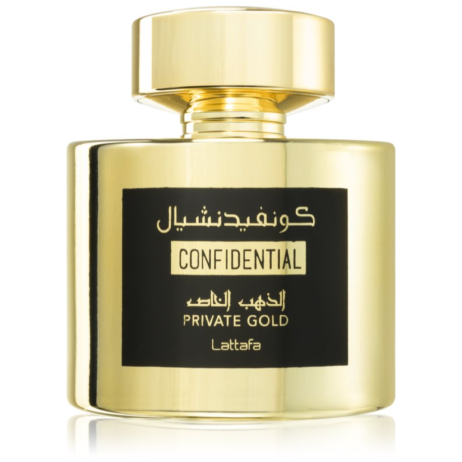 香水(ユニセックス) Lattafa Confidential Private Gold 100ml Lattafa Confidential Private Gold Eau de Parfum - Unisex