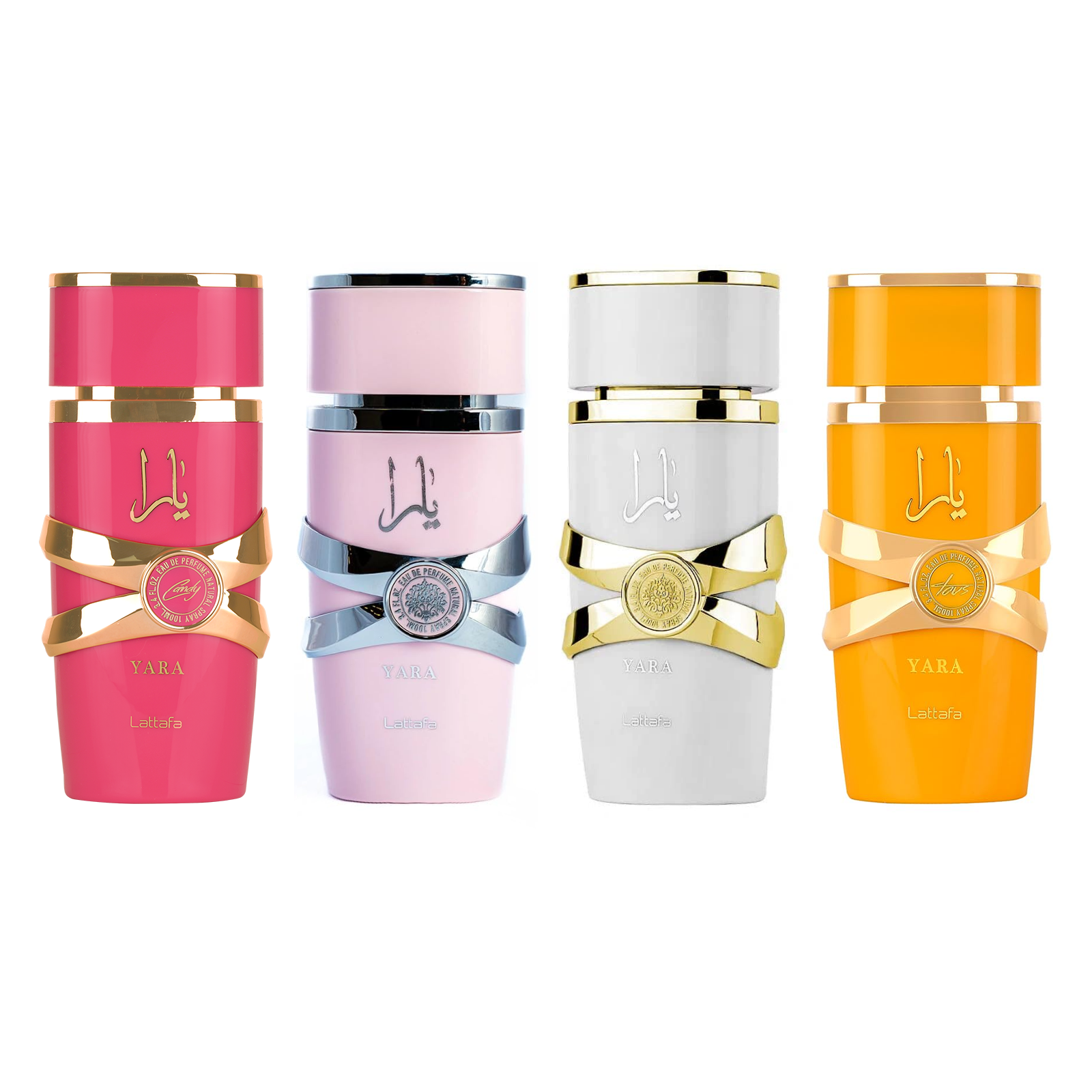 Lattafa Yara 4 Pcs Fragrance Bundle for Women