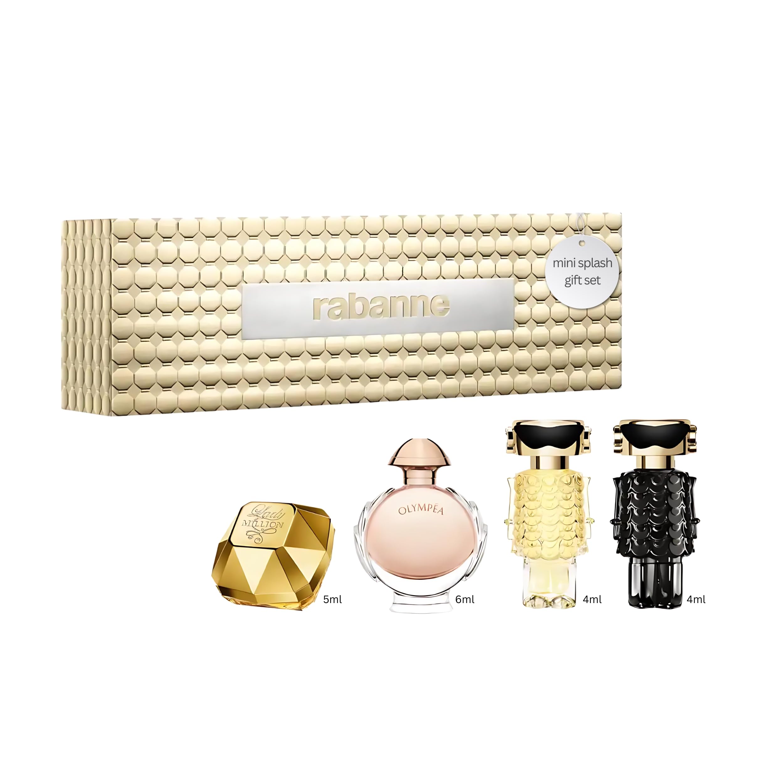 Paco Rabanne 4 Pcs Mini Gift Set - Iconic Scents for All