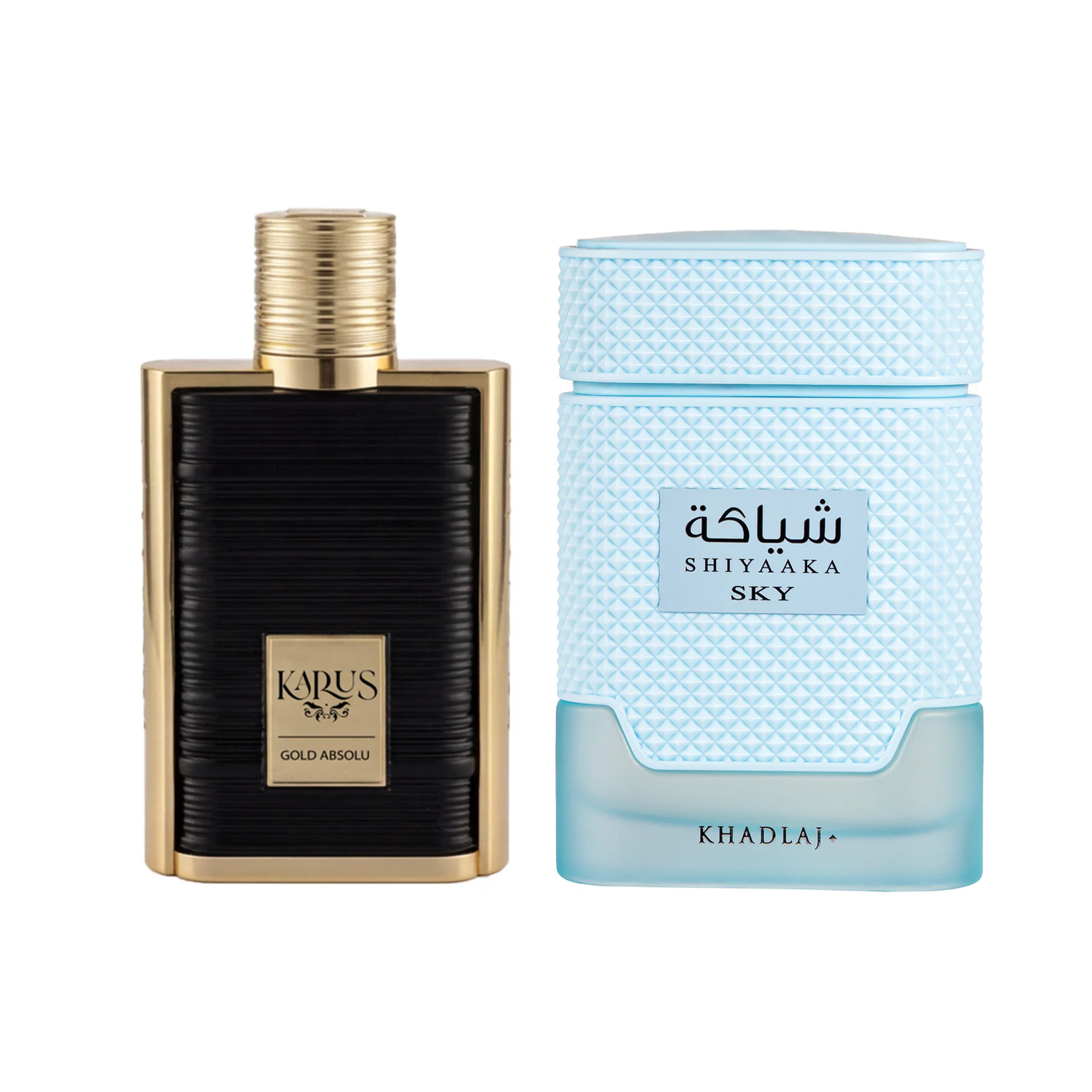 Khadlaj Karus Gold Absolu & Shiyaaka Sky Fragrance Bundle for Everyone