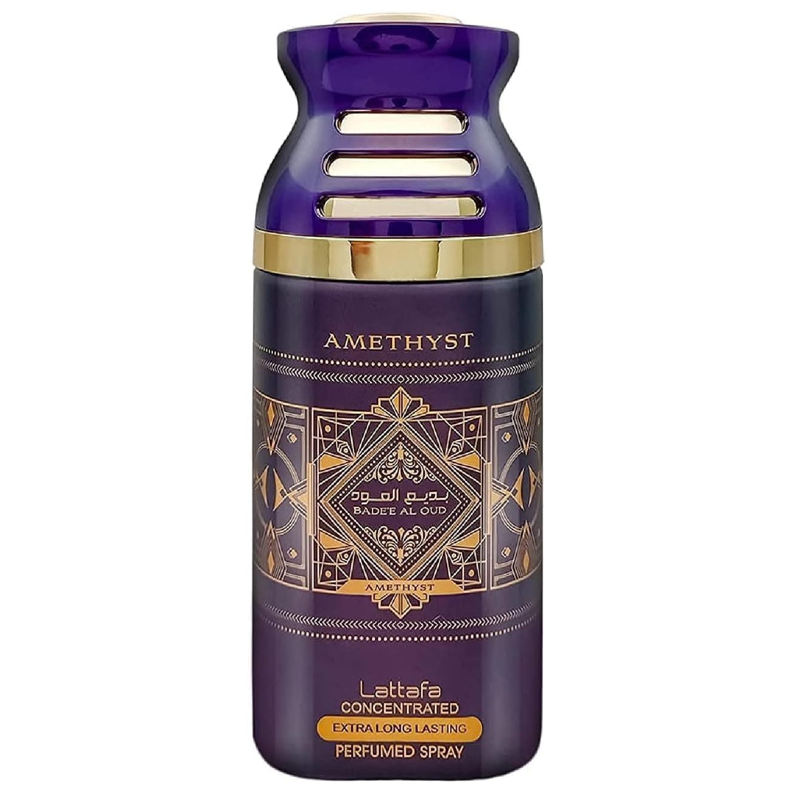 Lattafa Badee Al Oud Amethyst Concentrated Deodorant Spray for Everyone