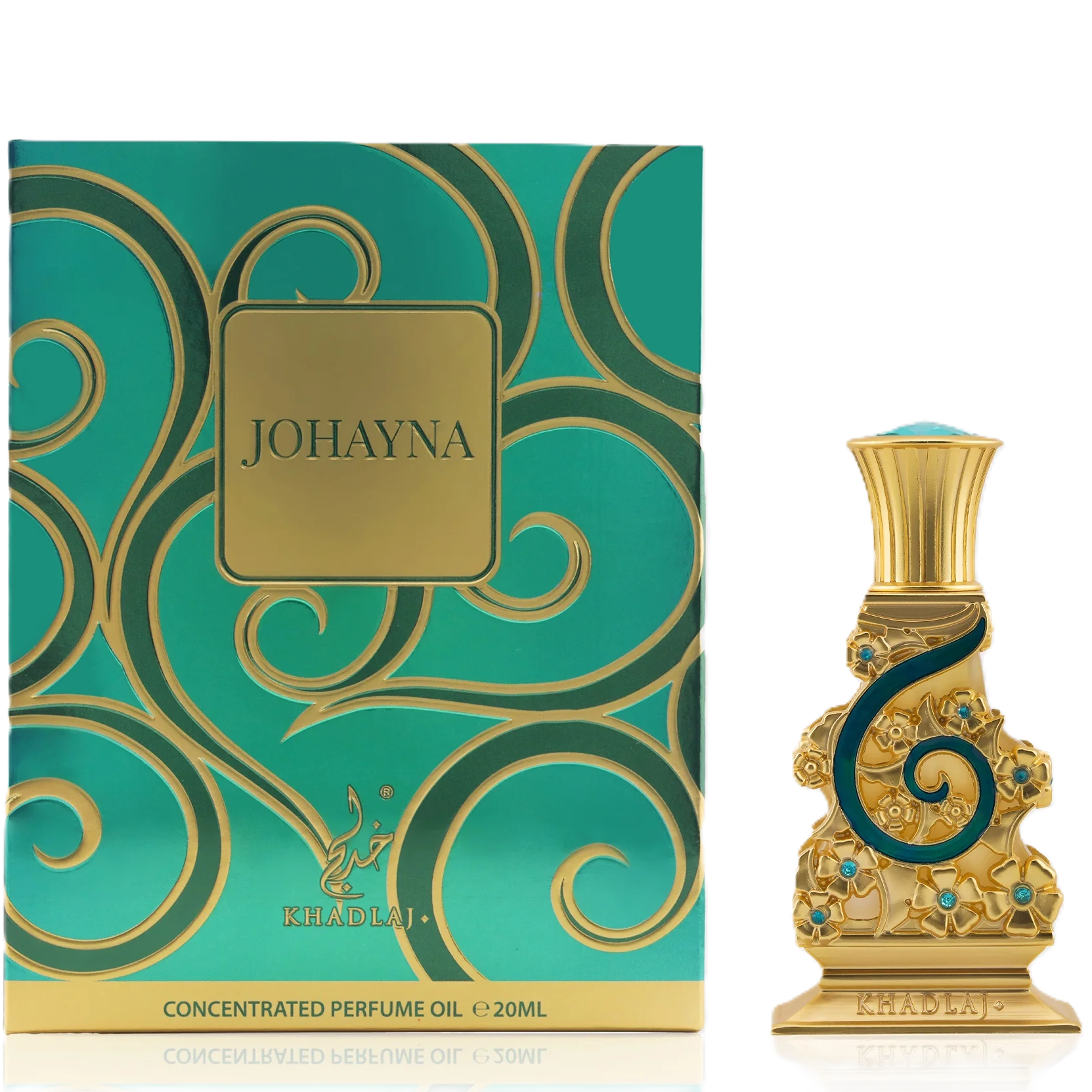 Khadlaj Johayna Green Concentrated Perfume Oil for Everyone