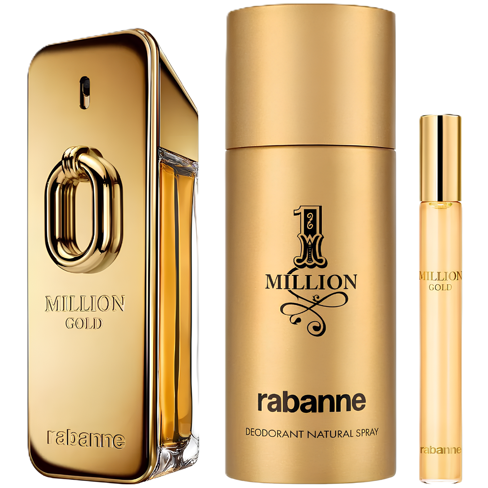 Paco Rabanne Million Gold Gift Set for Men