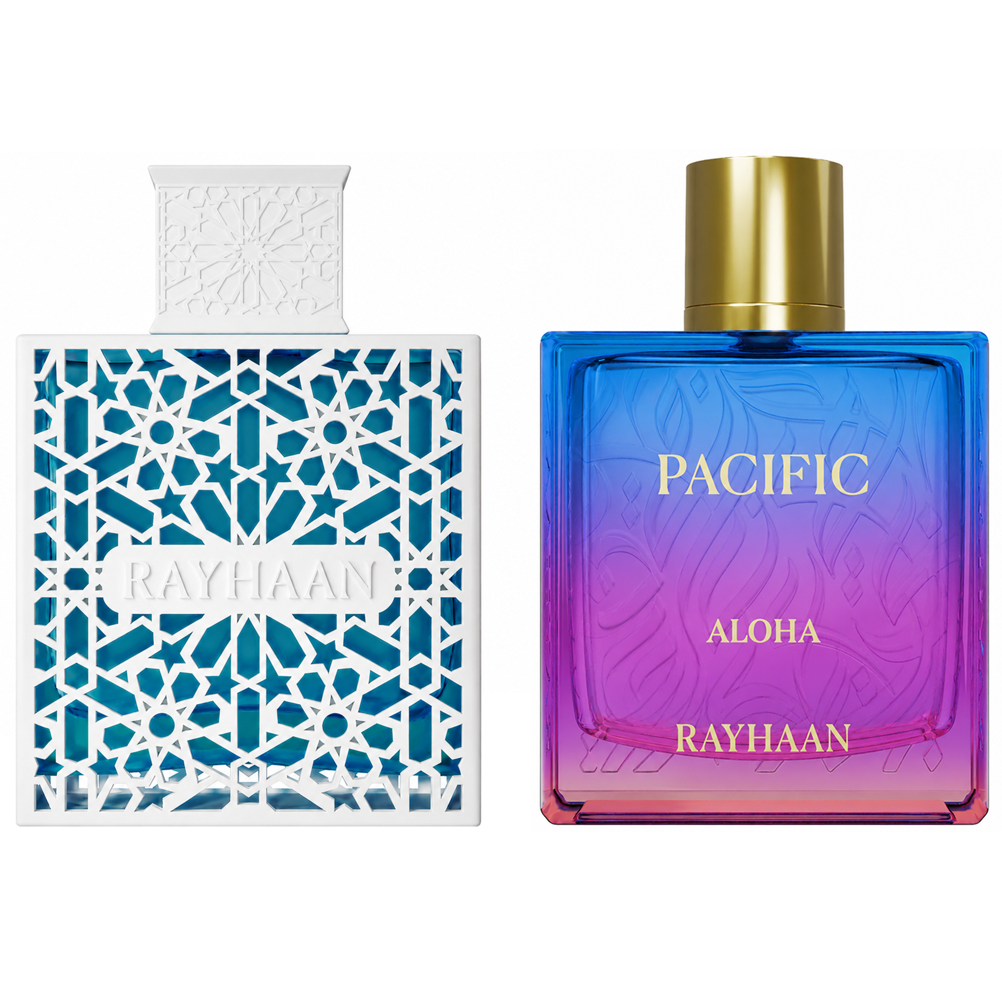 Rayhaan Azul & Pacific Aloha Fragrance Bundle - Unisex