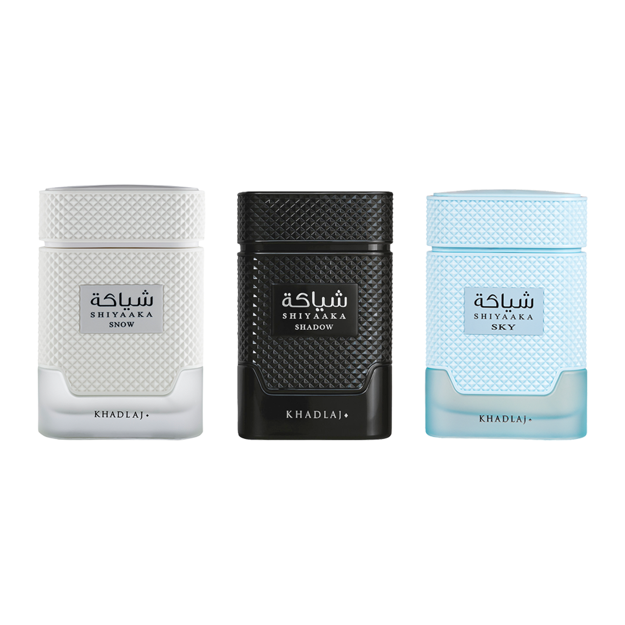 Khadlaj Snow, Sky & Shadow Fragrance Bundle for Everyone
