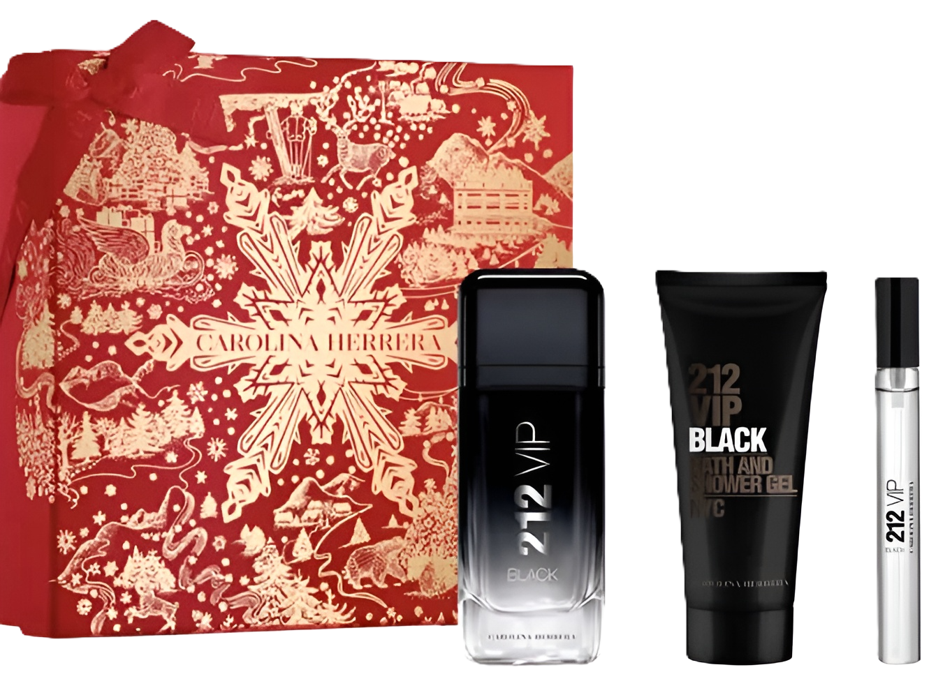 Carolina Herrera 212 Vip Black Gift Set for Men