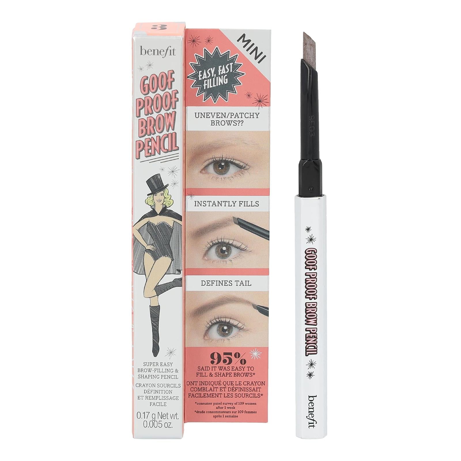 Benefit Goof Proof Brow Super Easy Brow-Filling & Shaping Pencil