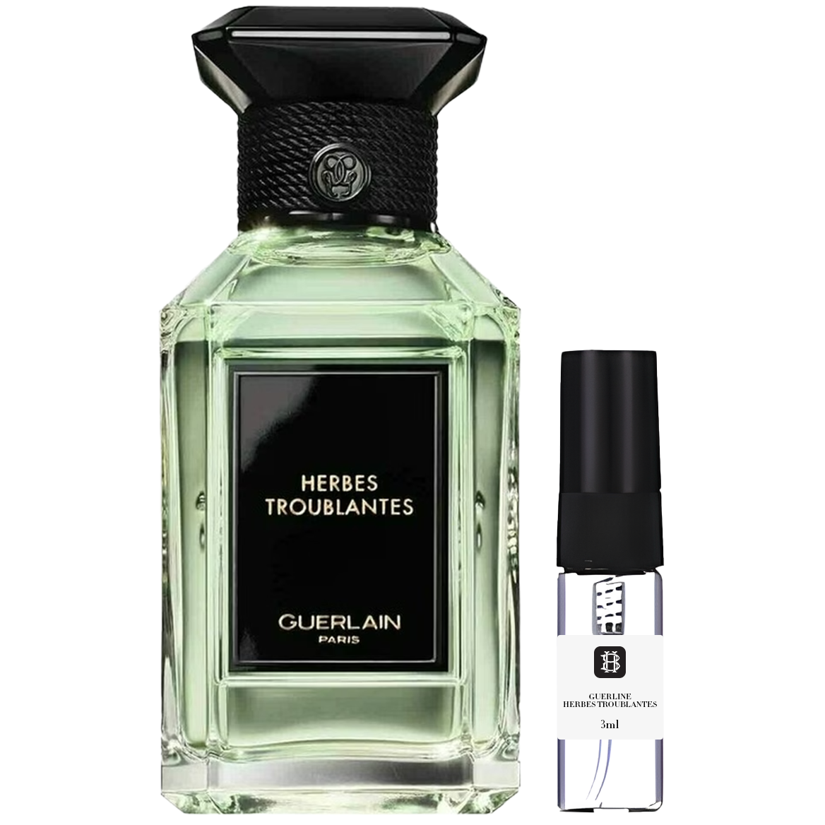 ピー【新品】GUERLAIN HERBES TROUBLANTES Guerlain Herbes Troublantes Eau de Parfum - Fresh & Elegant
