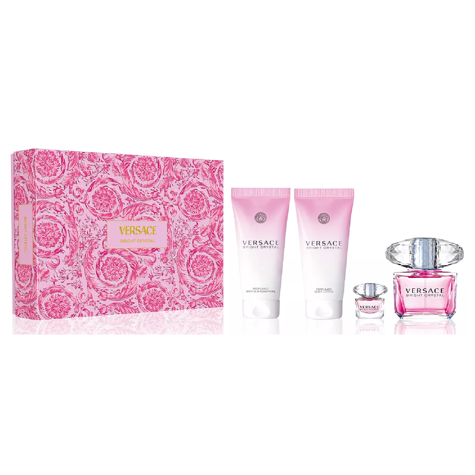 Versace Bright Crystal Gift Set - Luxury Fragrance