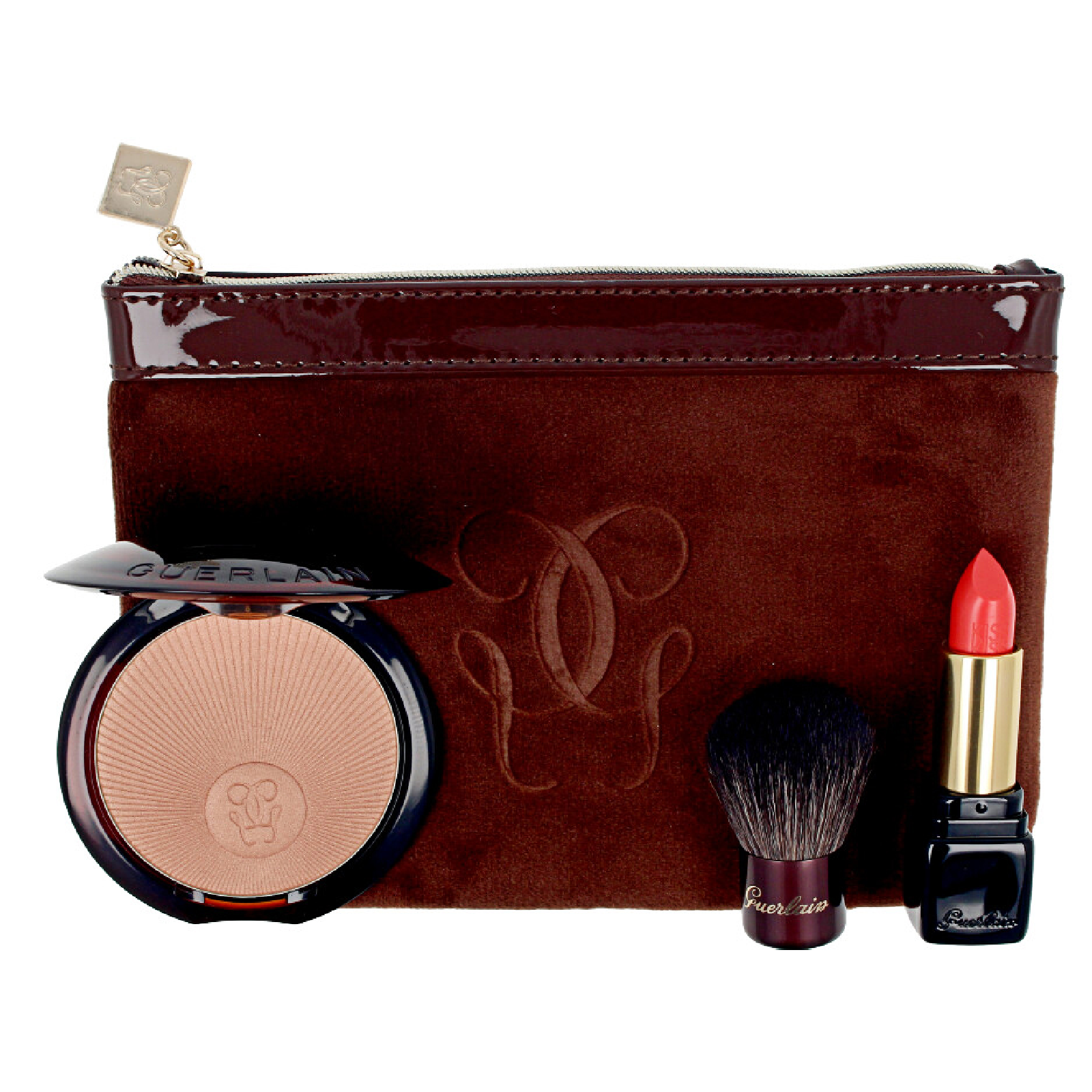 GUERLAIN ポーチセット Guerlain Terracotta Gift Set - Luxury Beauty Essentials