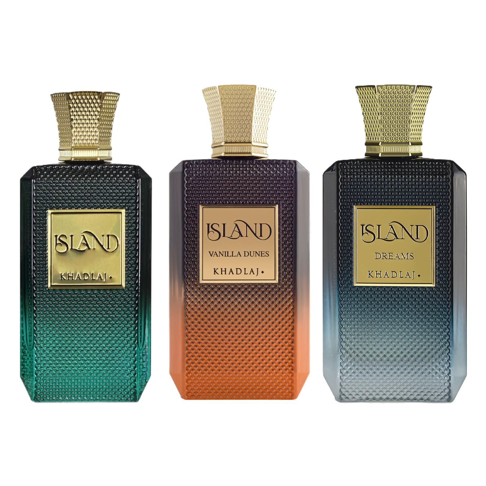 Khadlaj Trinity Fragrance Bundle - Captivating Island Scents