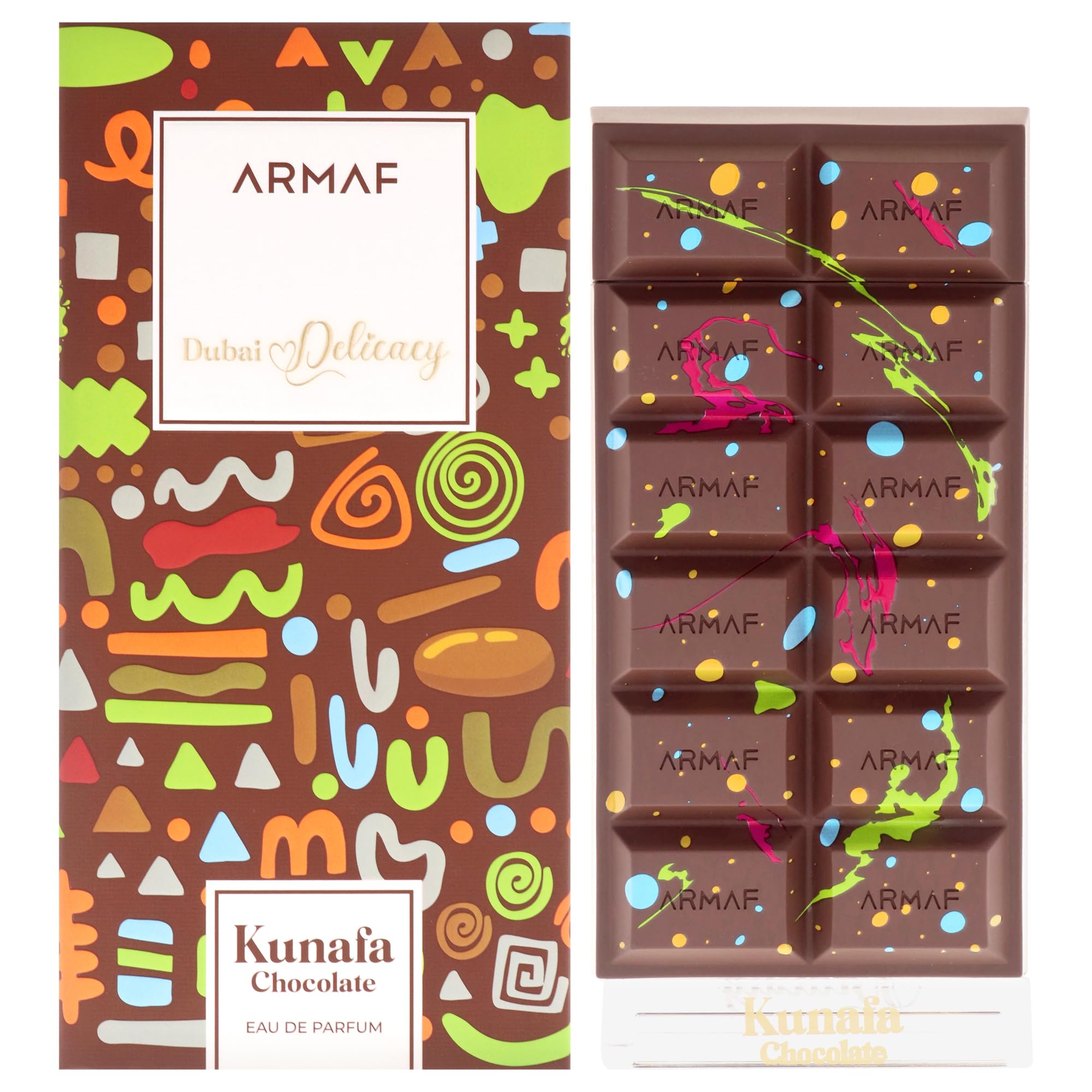 Armaf Delights Dubai Delicacy Kunafa Chocolate Pistache Eau de Parfum for Everyone