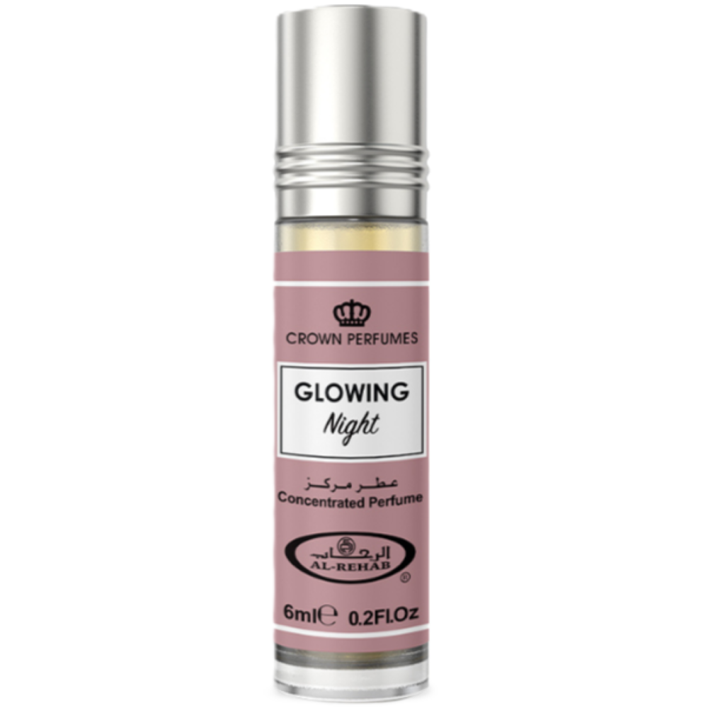 Al-Rehab Glowing Night Concentrated Perfume Roller Ball for Women