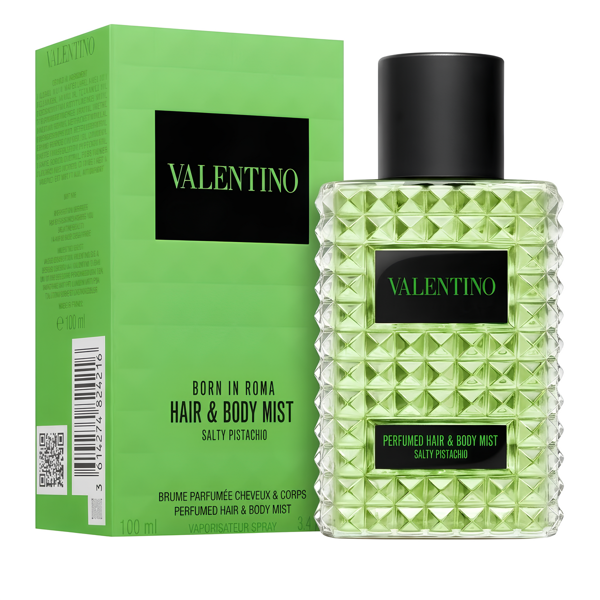 Valentino Born In Roma Salty Pistachio Hair And Body Mist for Women