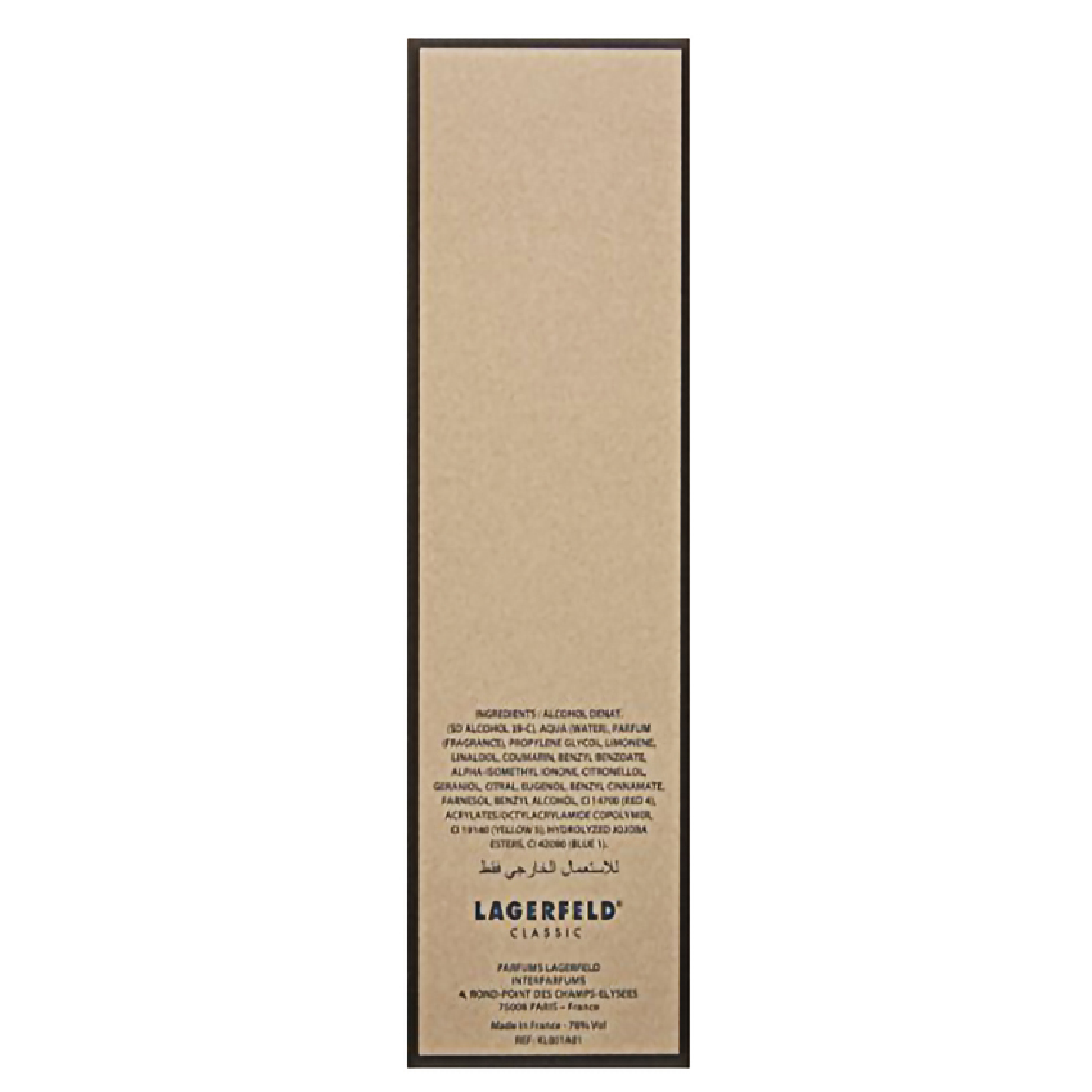 Karl Lagerfeld Classic Eau de Toilette for Men