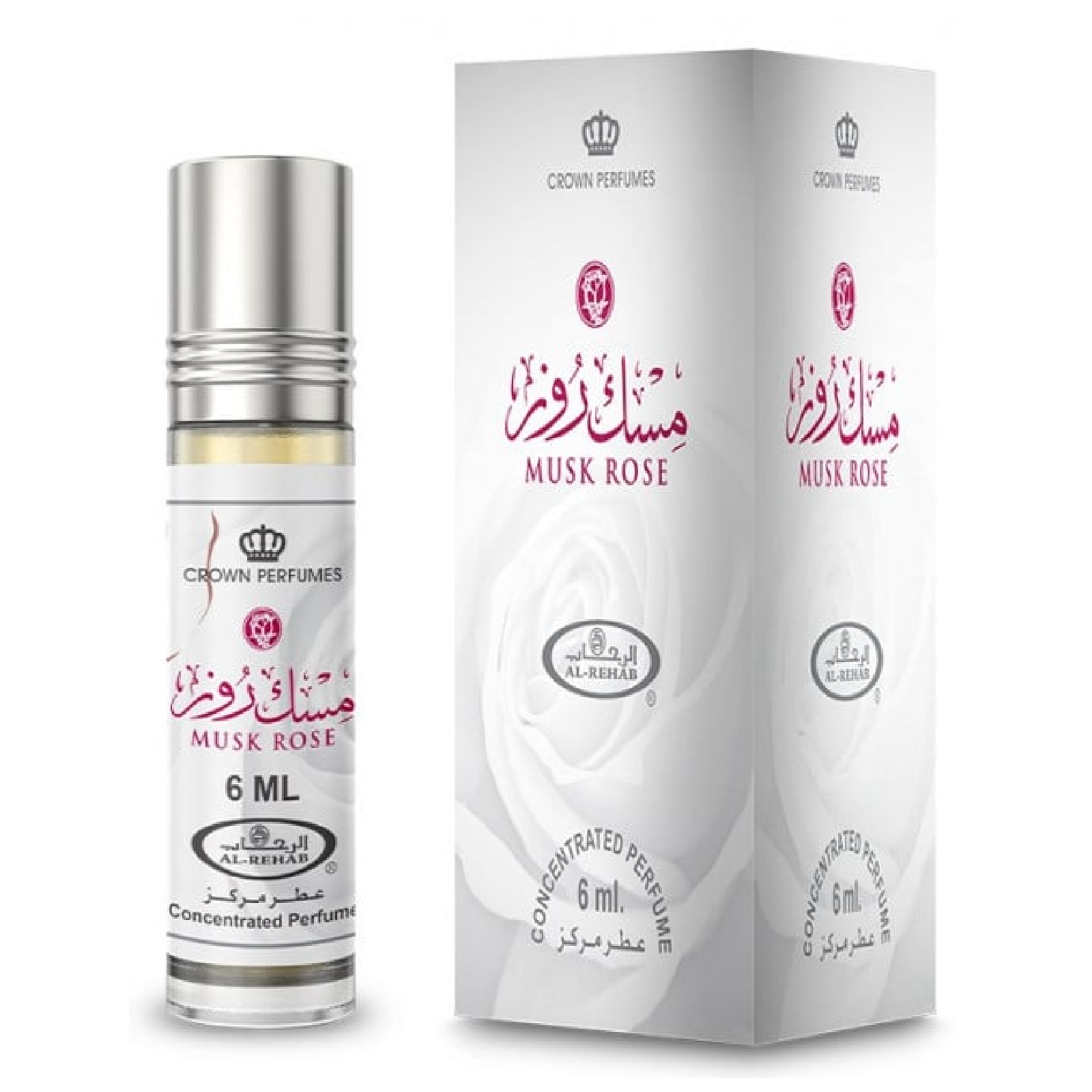 Al-Rehab Musk Rose Concentrated Perfume Oil for Everyone