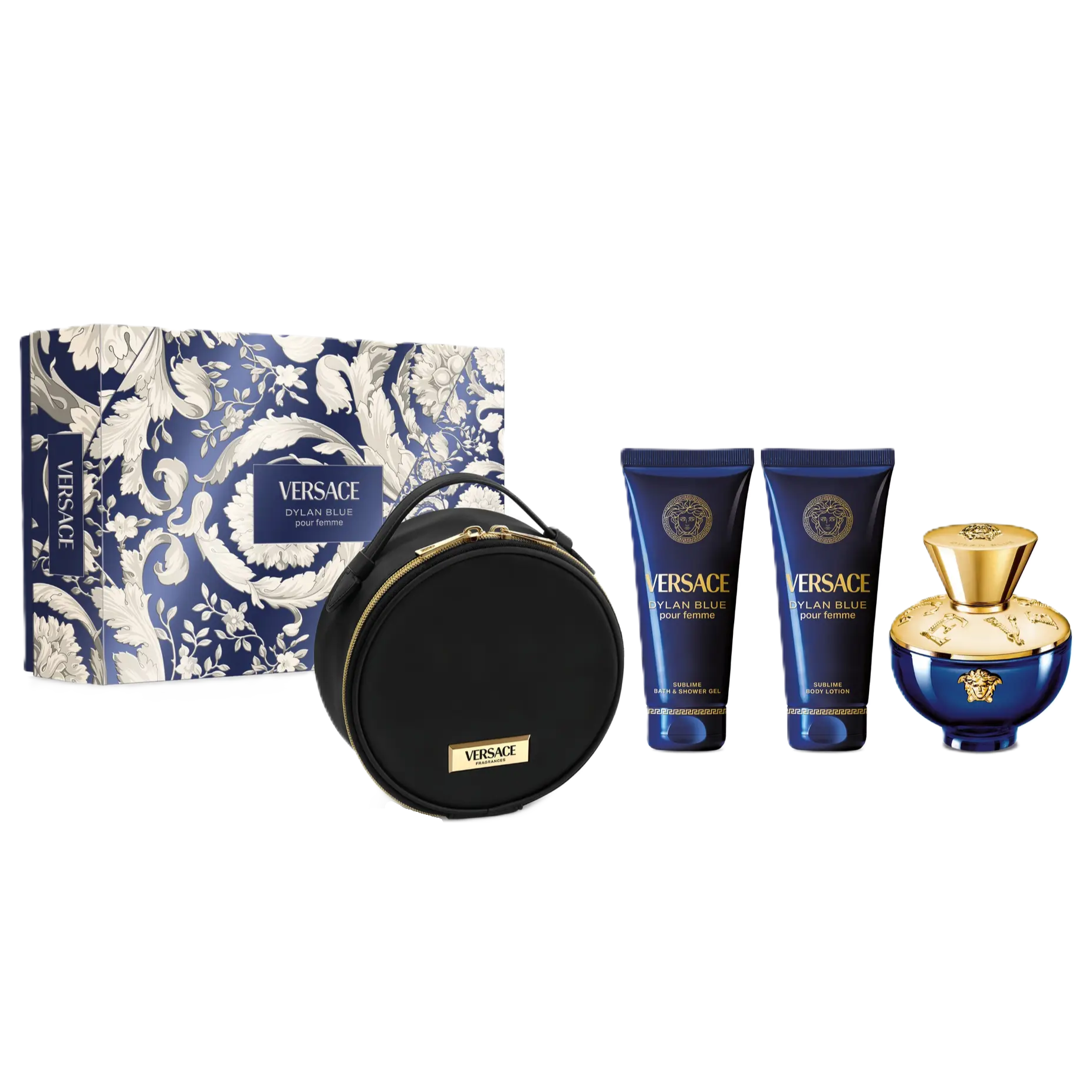 Versace Dylan Blue Pour Femme Gift Set - Luxury Fragrance