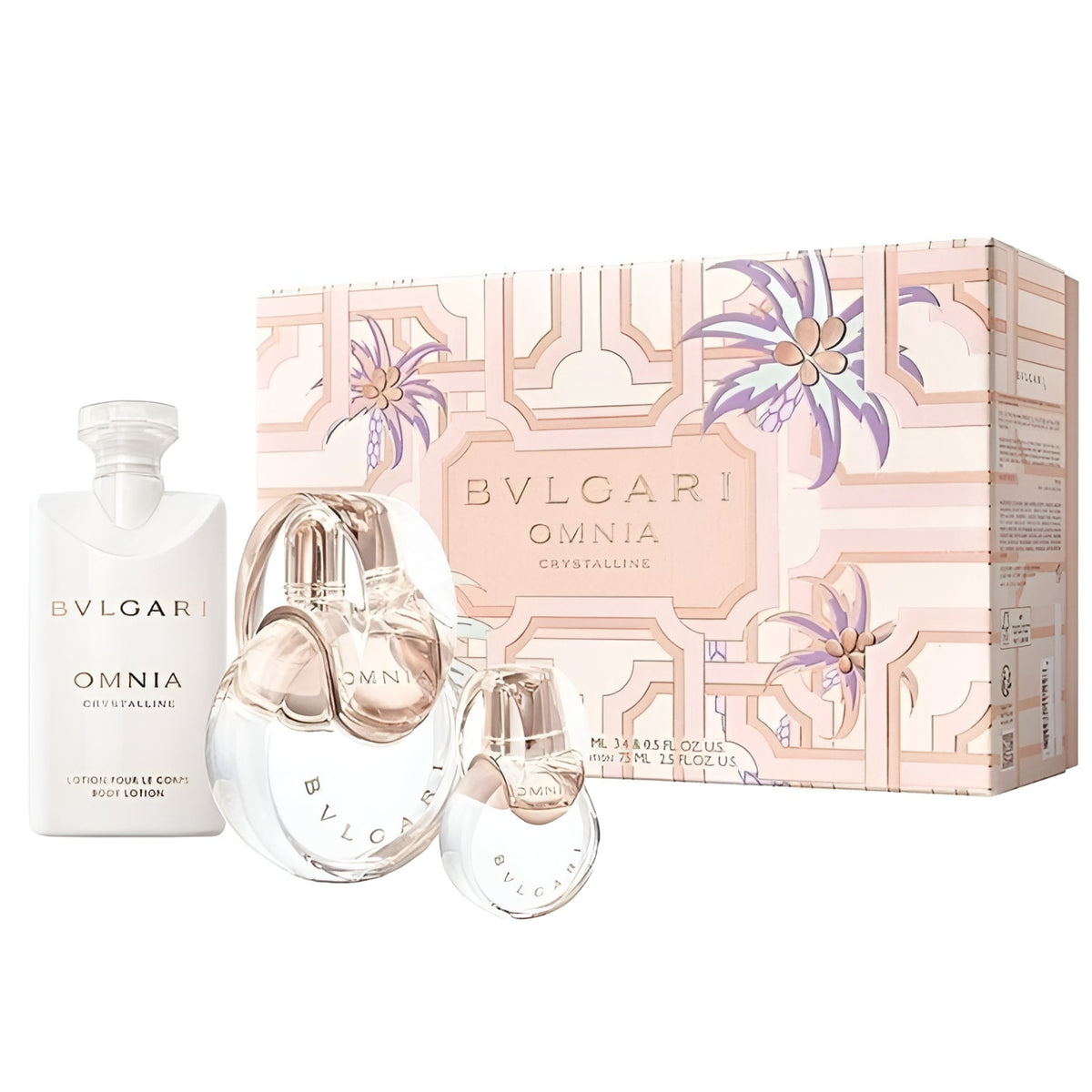 BVLGARI OMNIA 香水ギフト　4点セット Bvlgari Omnia Crystalline Gift Set - Elegant Fragrance