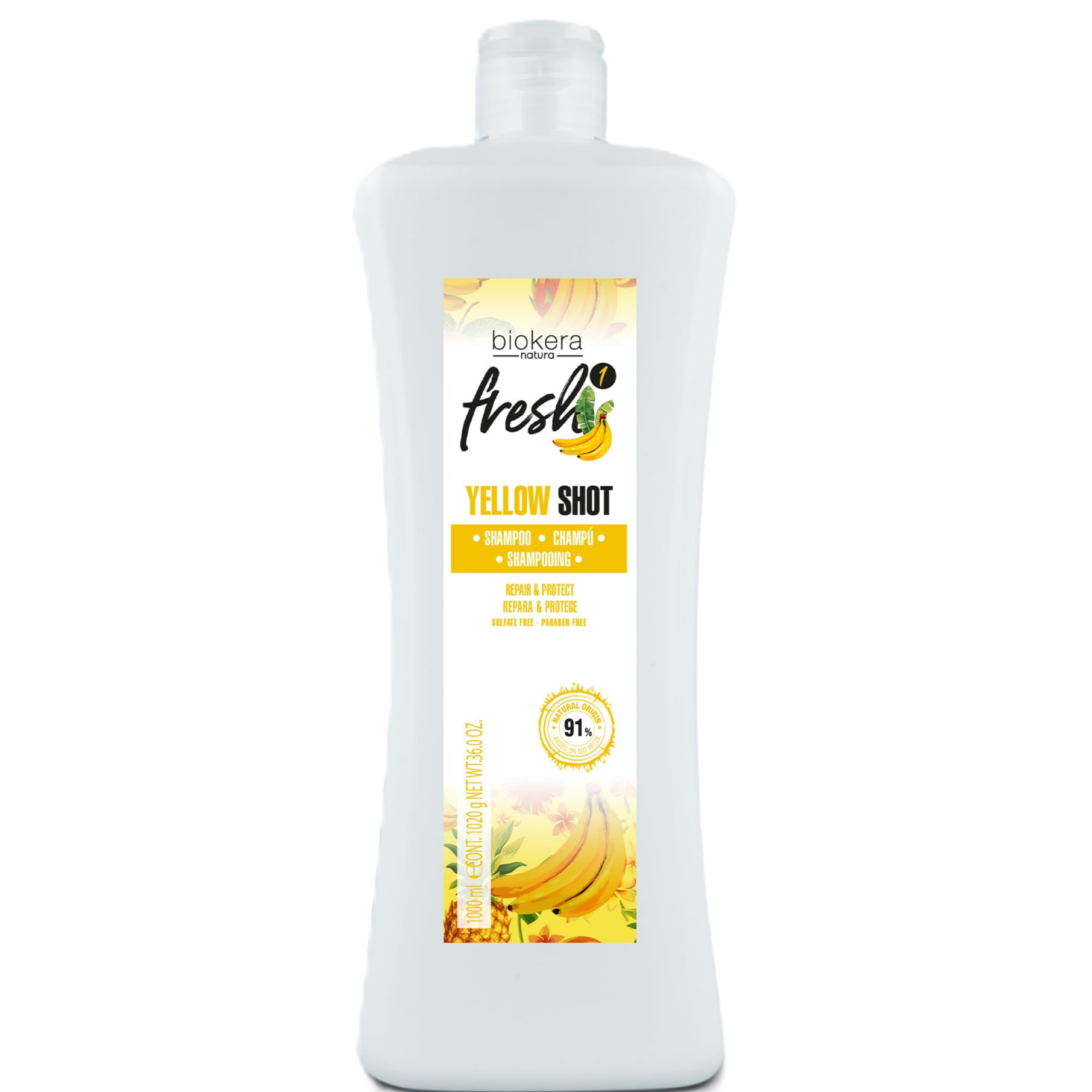 Salerm Biokera Natura Fresh Yellow Shot Shampoo