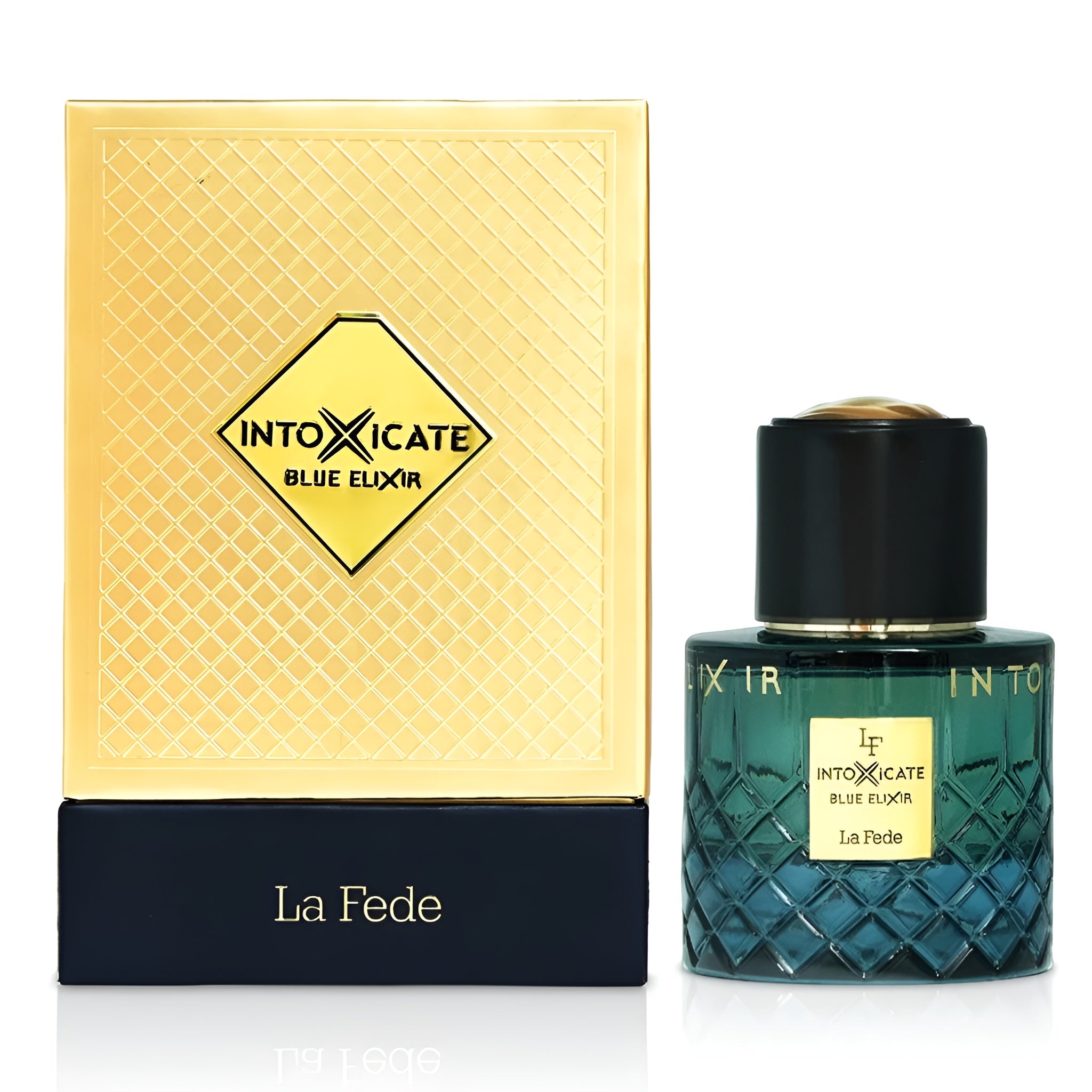 Khadlaj La Fede Intoxicate Blue Elixir Eau de Parfum for Men