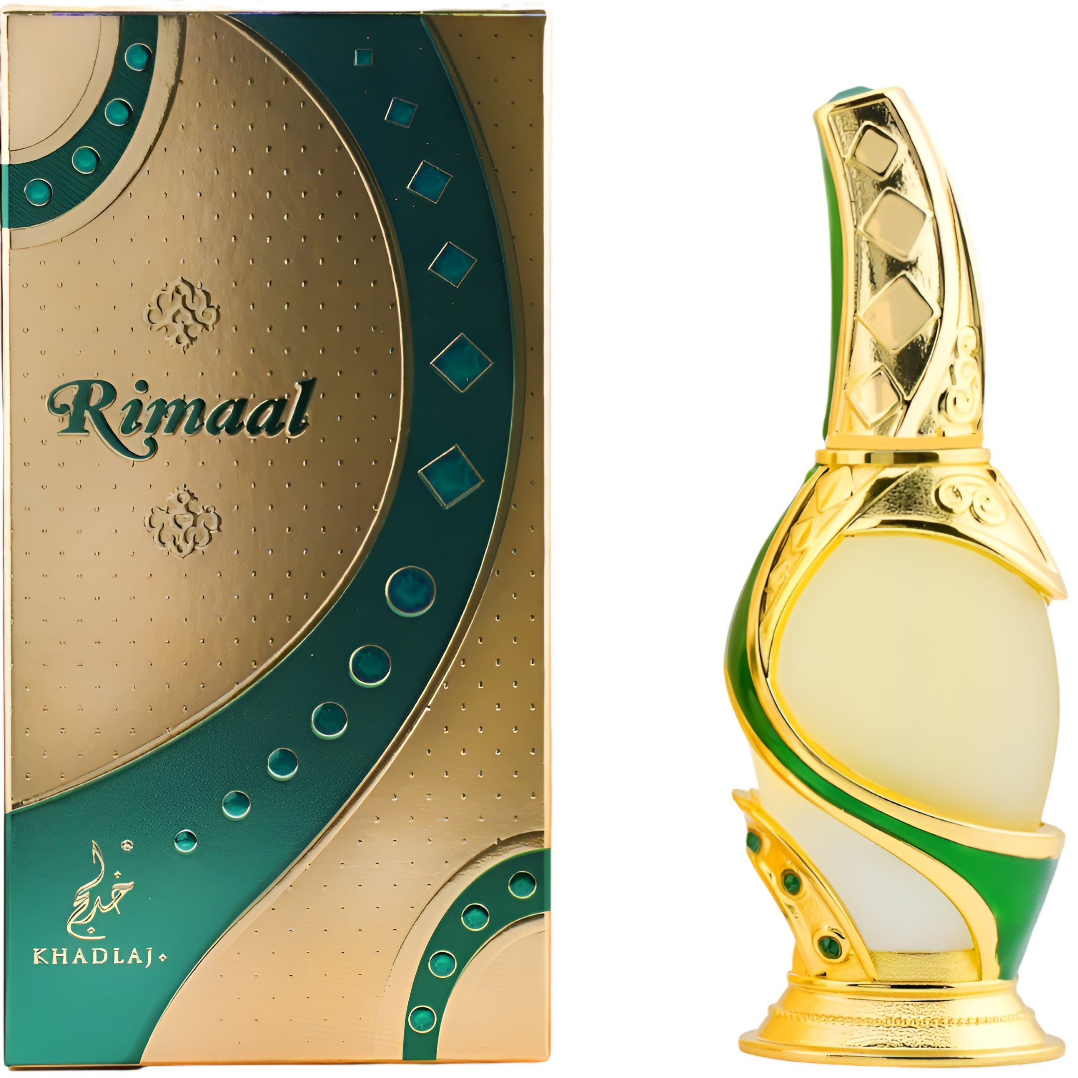 Khadlaj Rimaal Green Concentrated Perfume Oil for Everyone