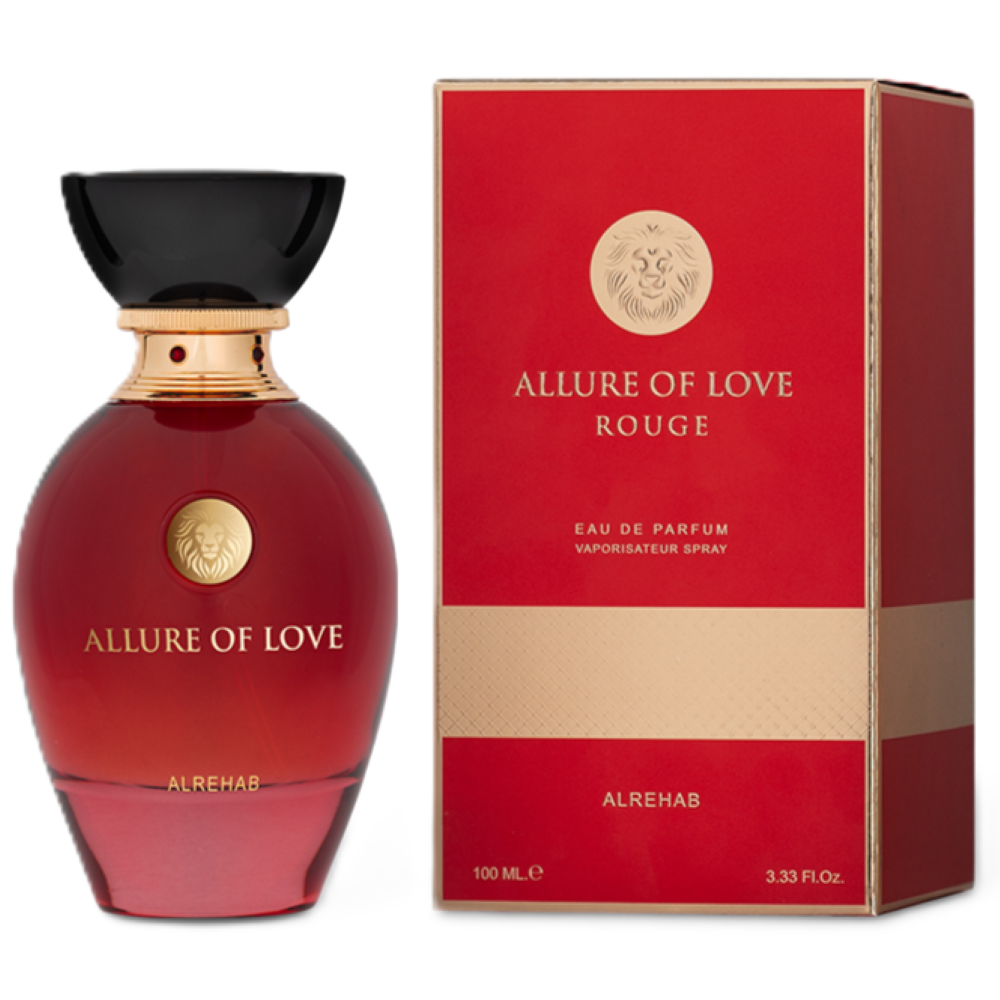 Al-Rehab Allure of Love Rouge Eau de Parfum for Women