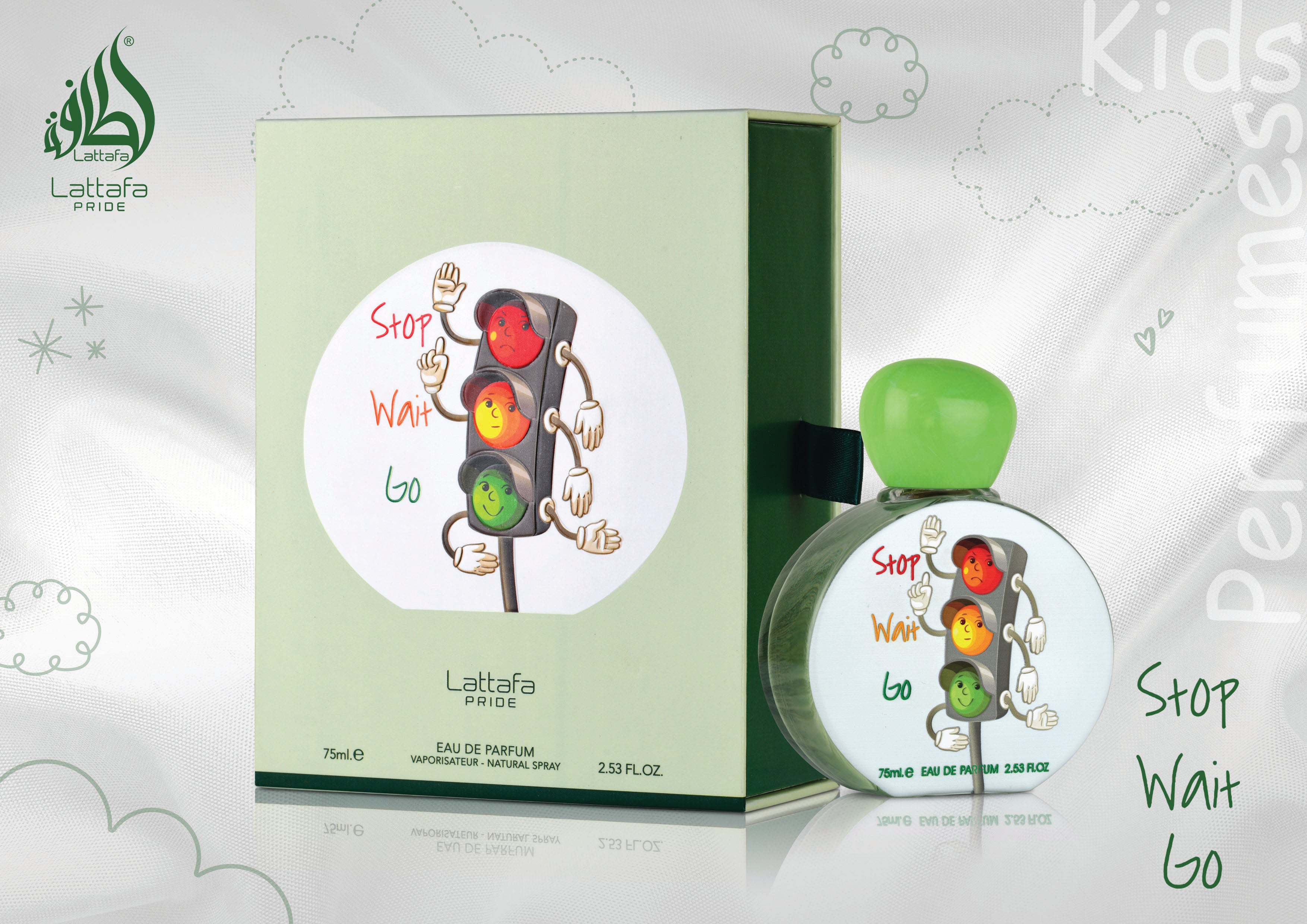 Lattafa Pride Stop Wait Go for Kids Eau de Parfum