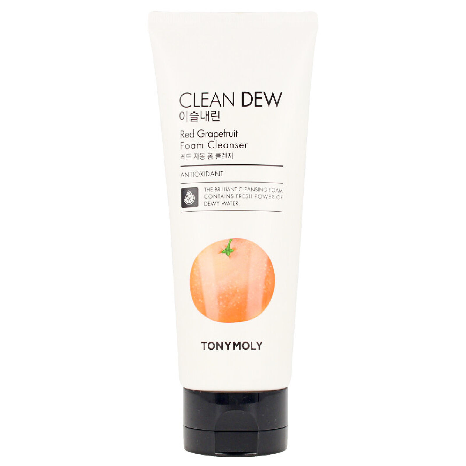 Tonymoly Clean Dew Antioxidant Red Grapefruit Foam Cleanser