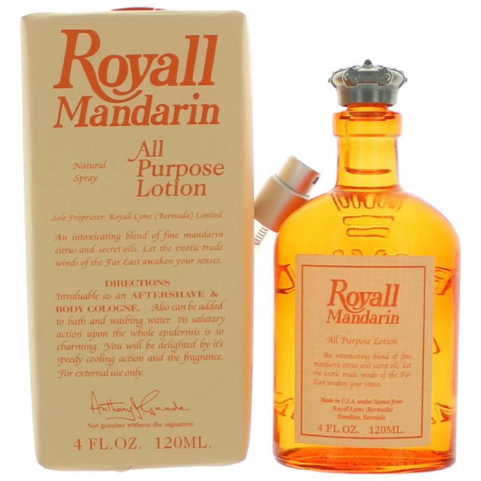 Royall Mandarin Cologne for Men