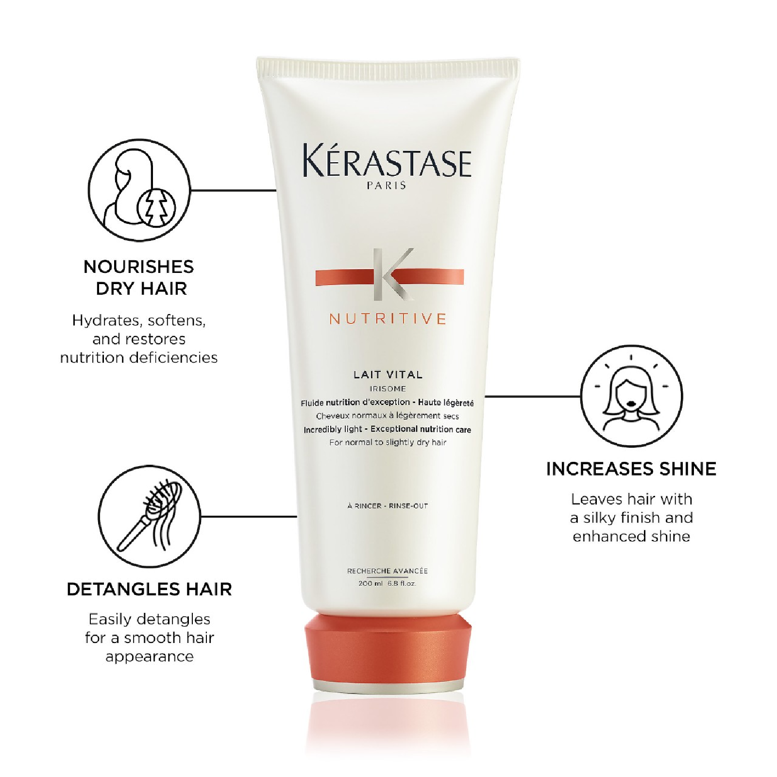 Kerastase Nutritive Lait Vital Incredibly Light - Exceptional Nutrition Care for Women