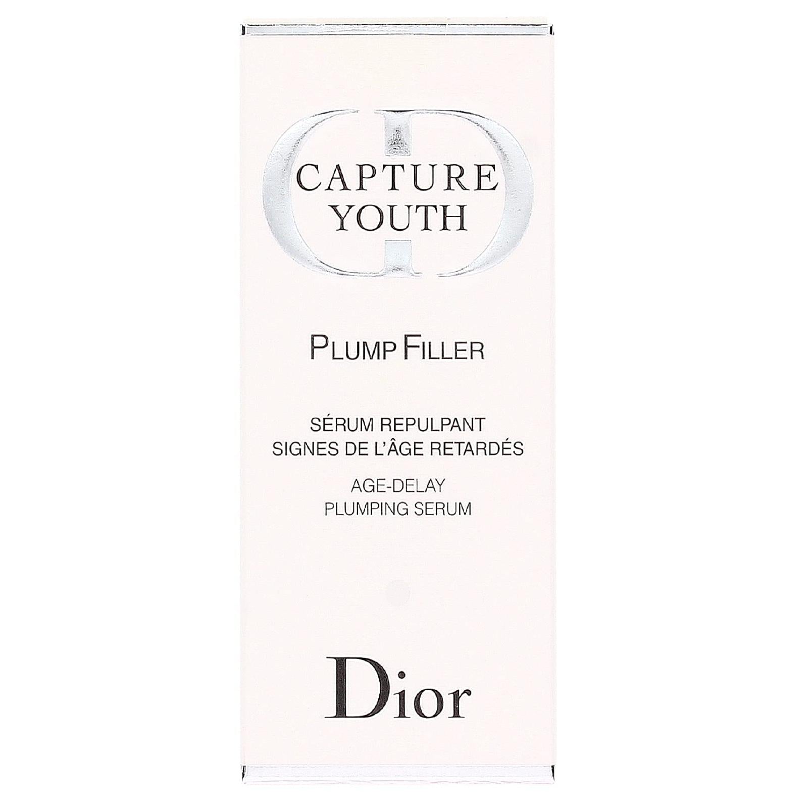 Dior Capture Youth Plump Filler Age Delay Plumping Serum for Women