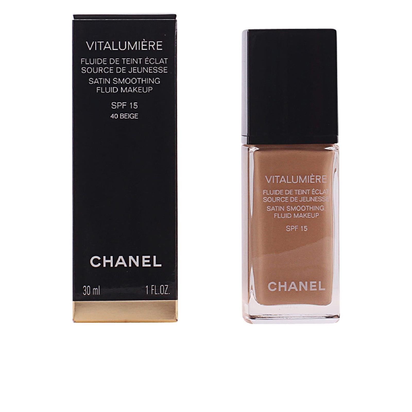 Chanel Vitalumiere Satin Smoothing Fluid Makeup for Women
