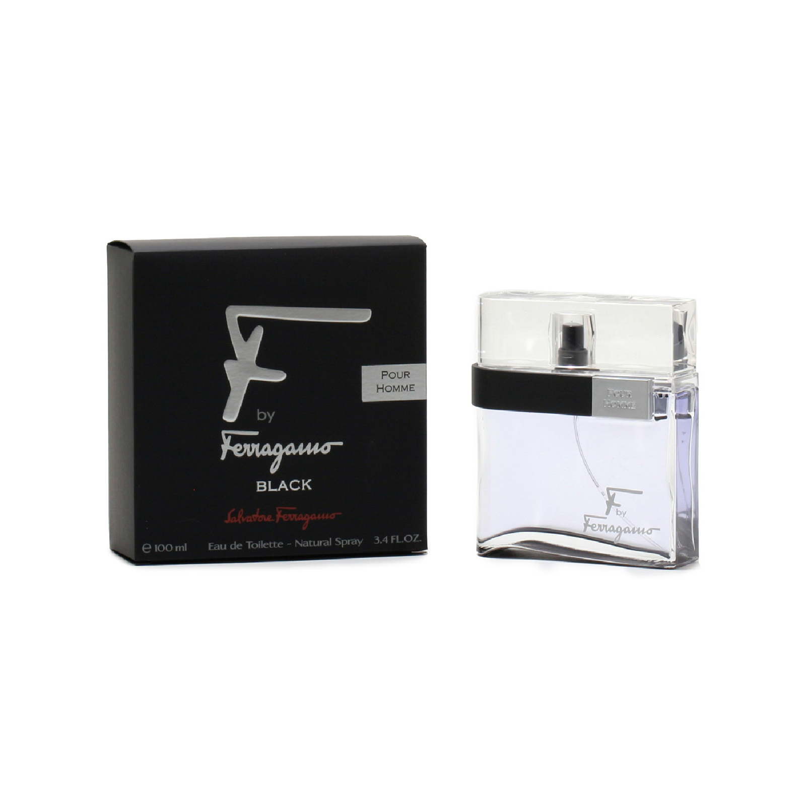 Ferragamo F Black Eau de Toilette for Men