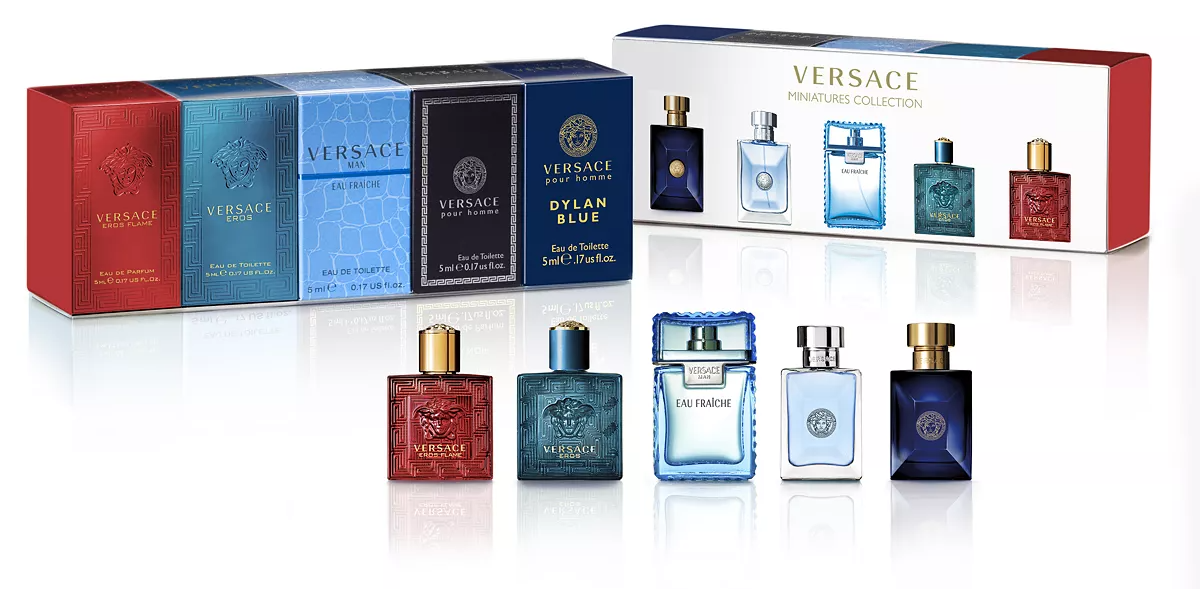 Versace Miniature Collection Gift Set for Men