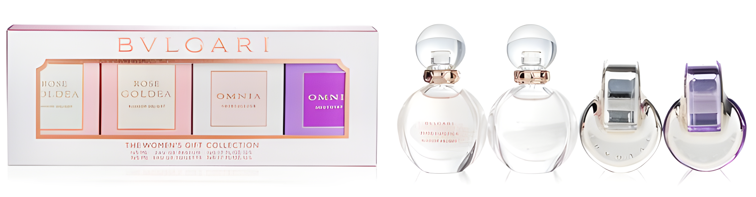 Bvlgari 4 Pcs Mini Gift Set for Women