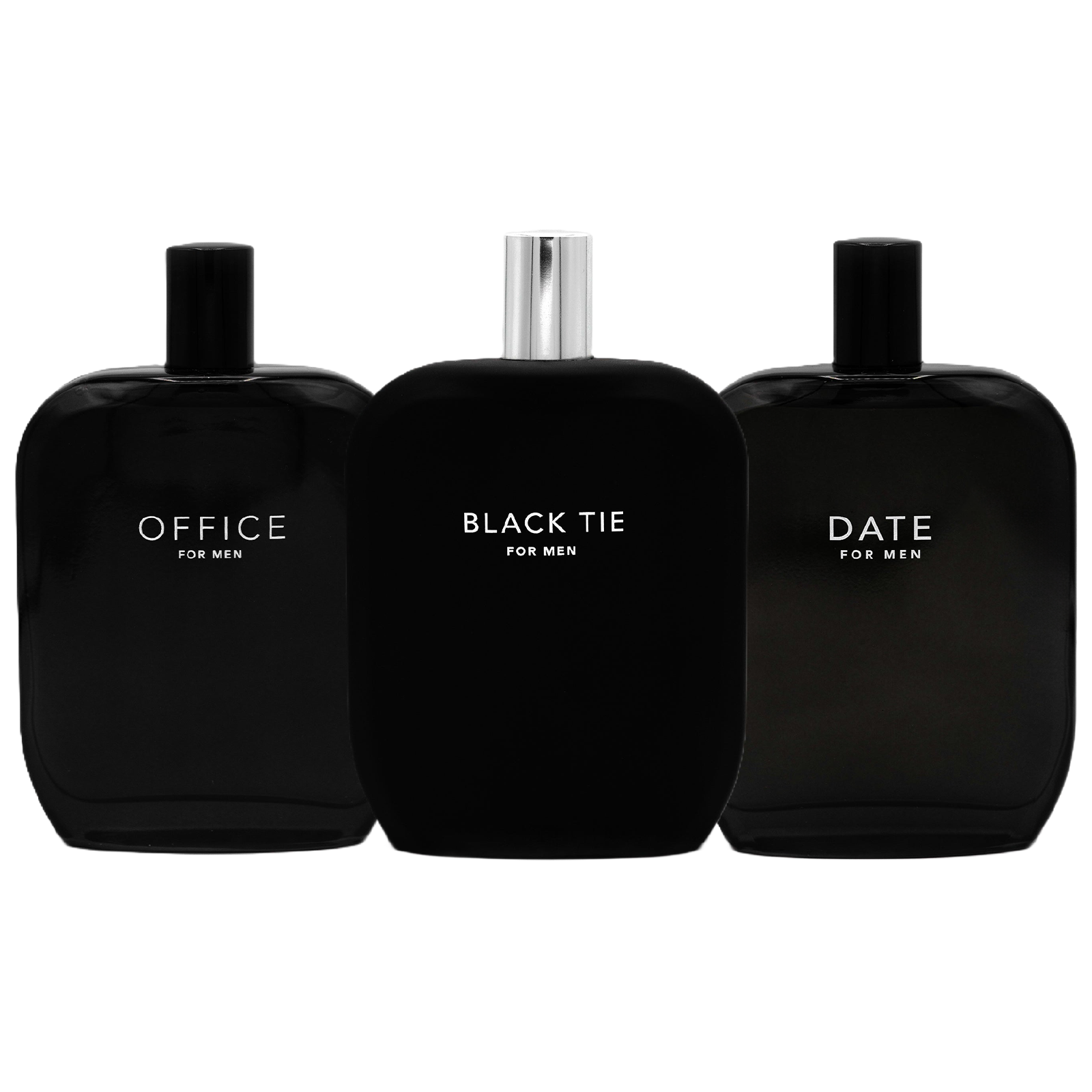 Fragrance One Black Tie, Date & Office by Jeremy Fragrance Fragrance Bundle for Men