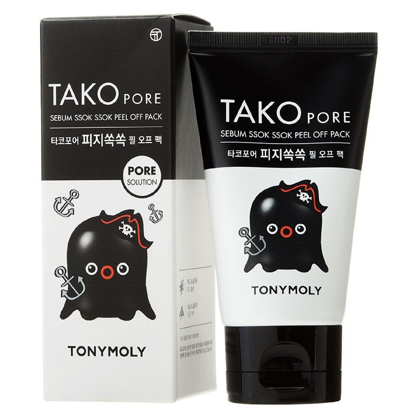Tonymoly Tako Pore Sebum Ssok Peel Off Pack