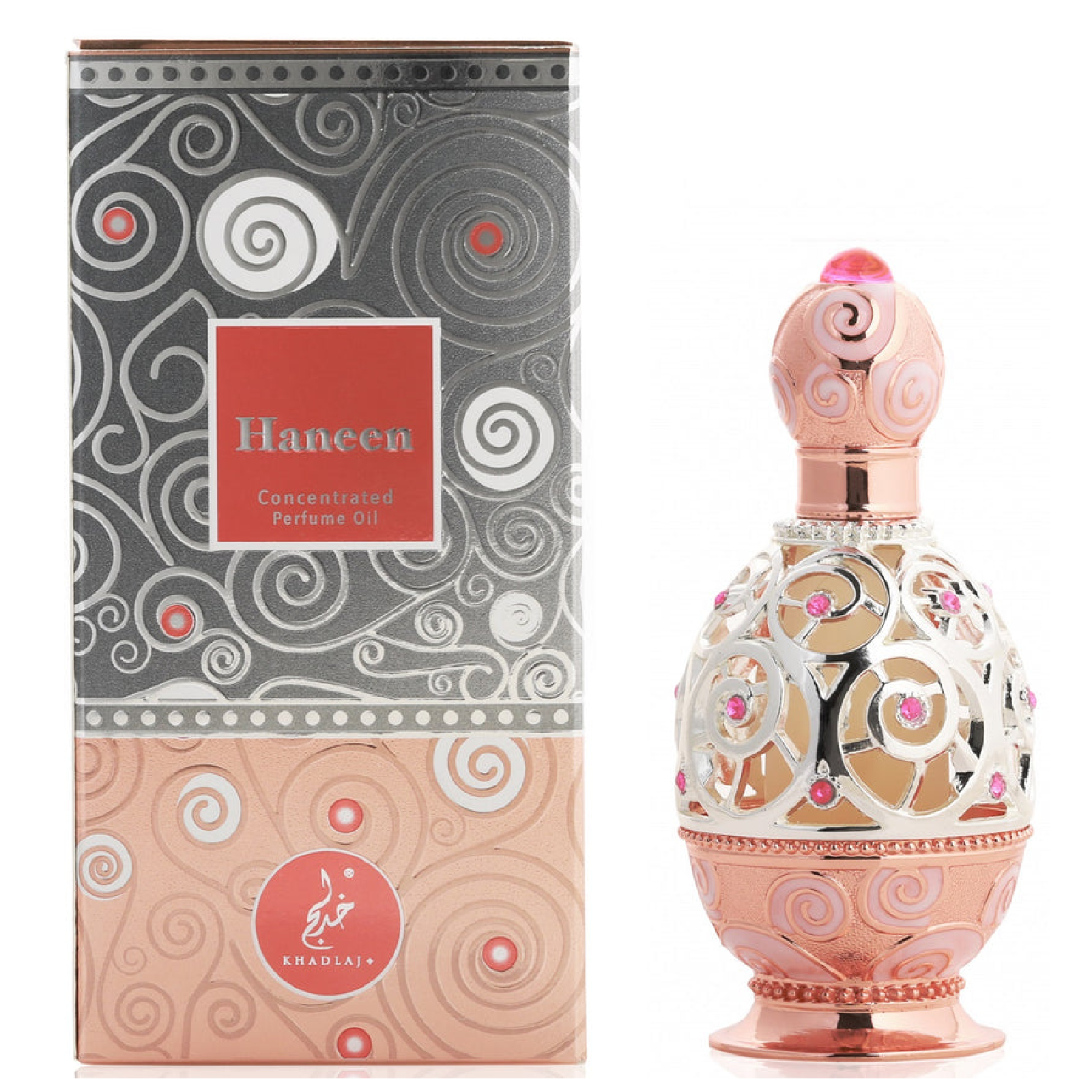 Khadlaj Haneen Rose Gold Concentrated Perfume Oil for Everyone