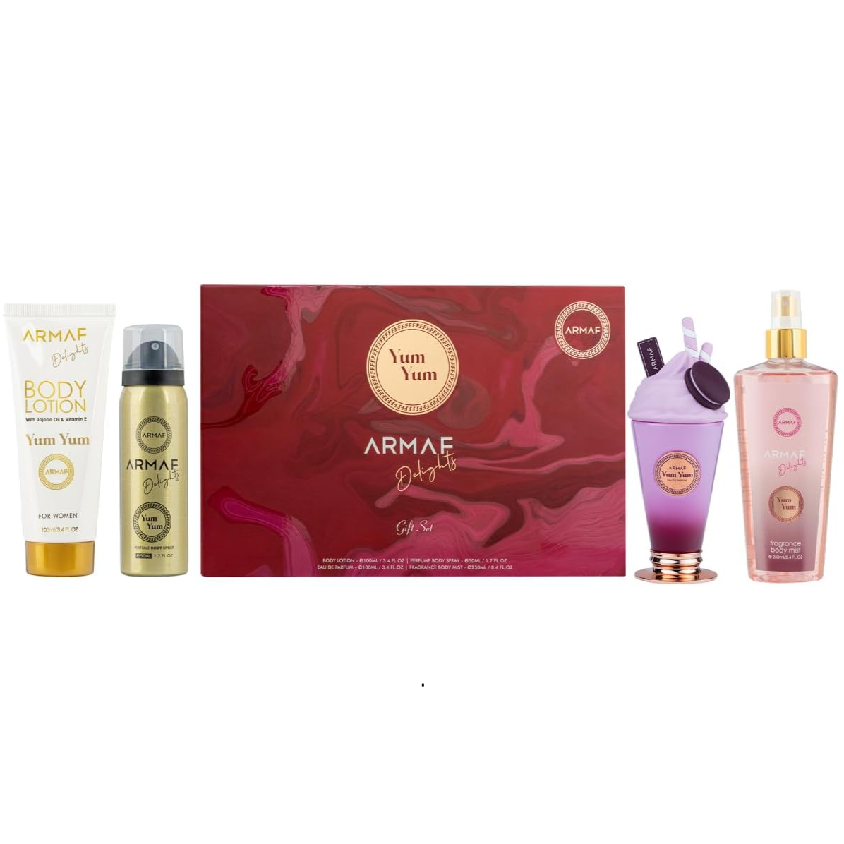 Armaf Yum Yum Gift Set - Sweet Floral Fruity Fragrance